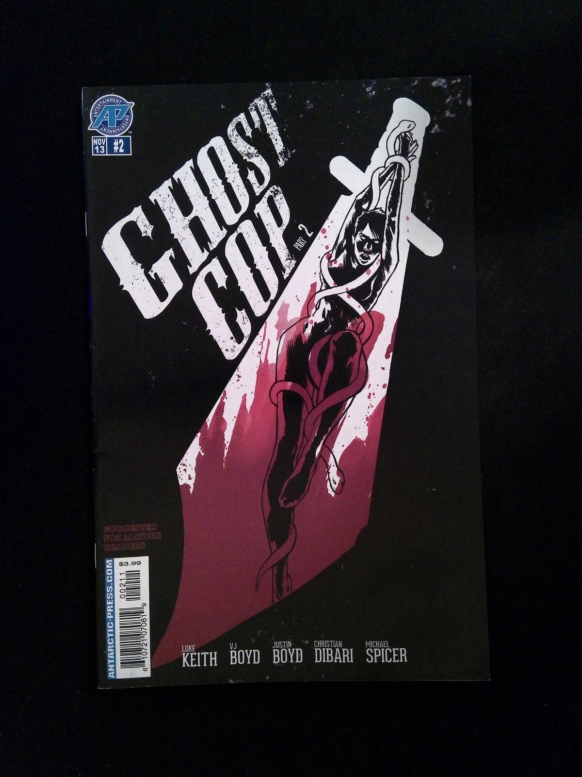 Ghost Cop #2 ANTARTIC PRESS Comics 2013 VF+