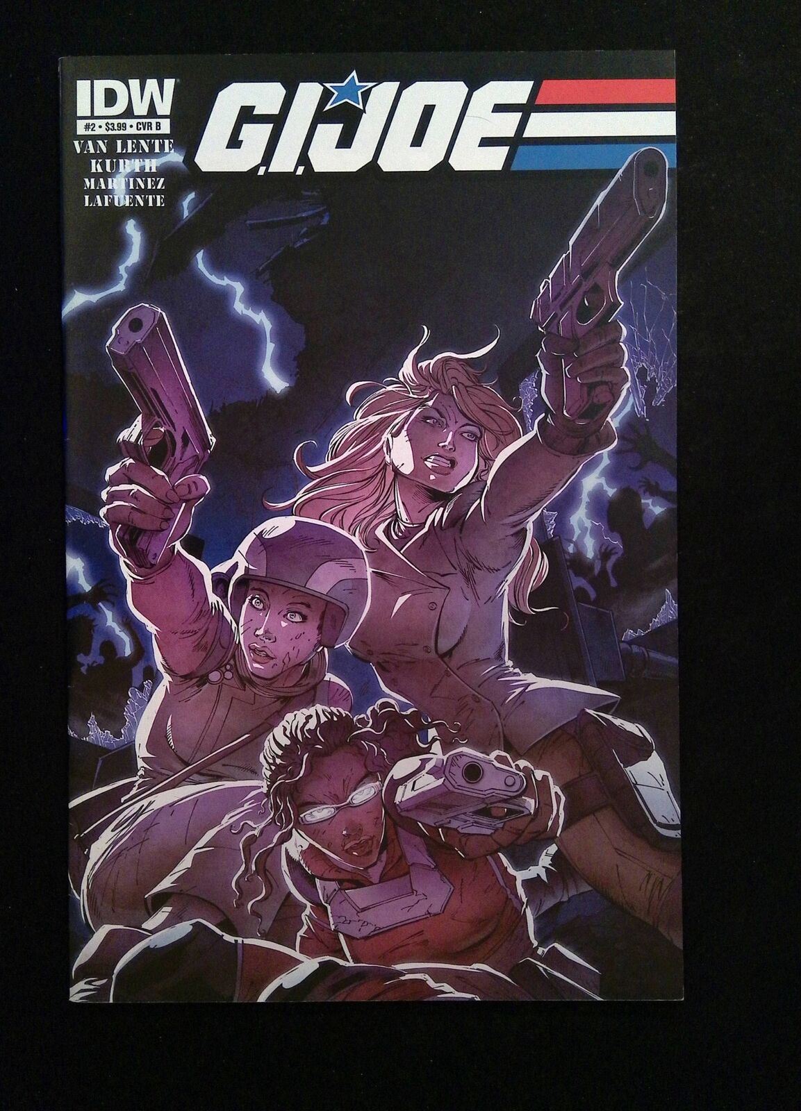 Gi Joe #2B (VOLUME 3) IDW Comics 2013 VF+ KURTH, LENTE VARIANT
