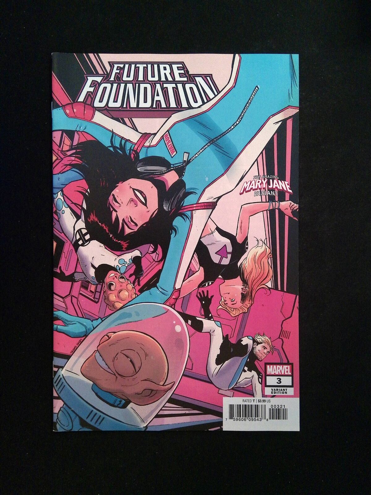 Future Foundation #3B Marvel Comics 2019 NM Garbett Variant