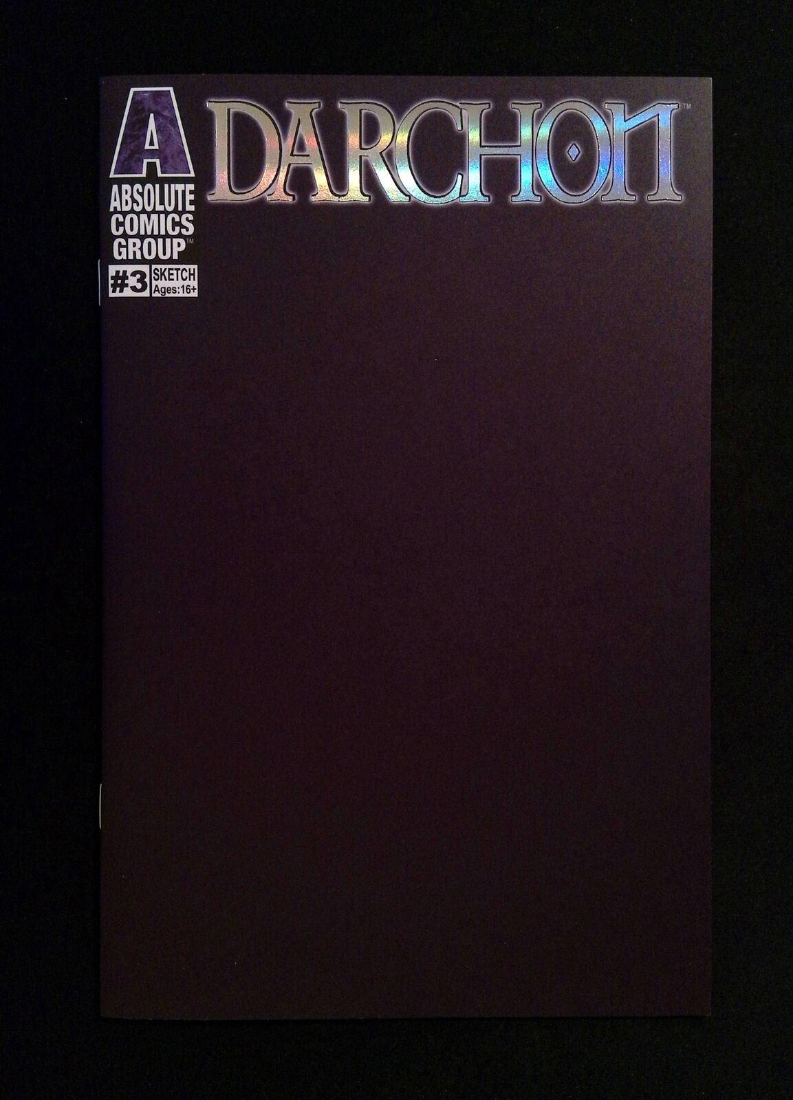 Darchon #3B Red Giant Comics 2021 NM+ Black Sketch Variant