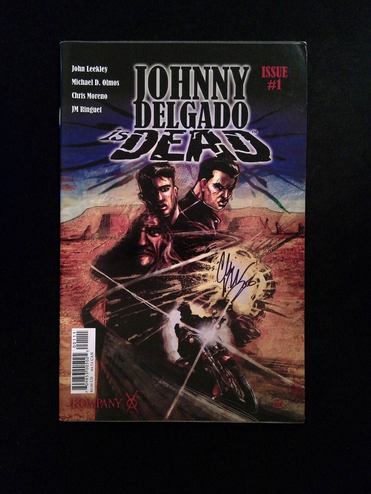 Johnny Delgado Is Dead #1 PLATINUM STUDIOS Comics 2007 VF+