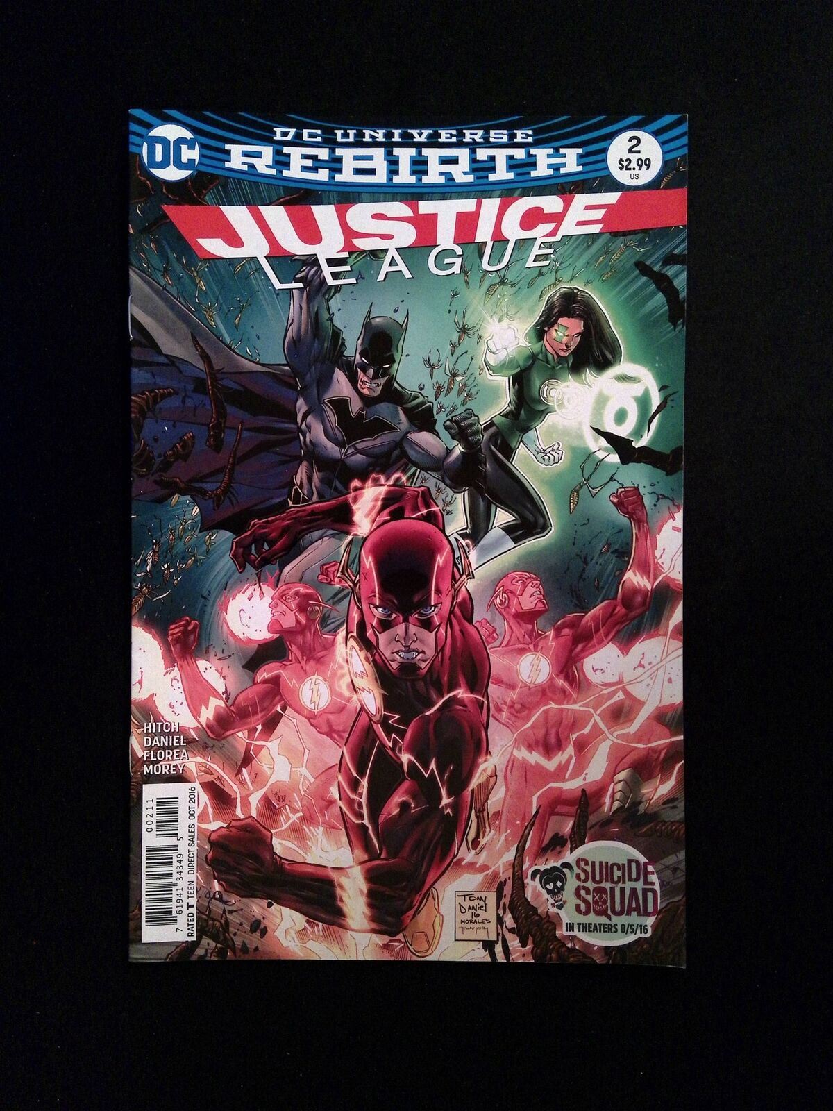 Justice League #2 DC Comics 2016 NM-