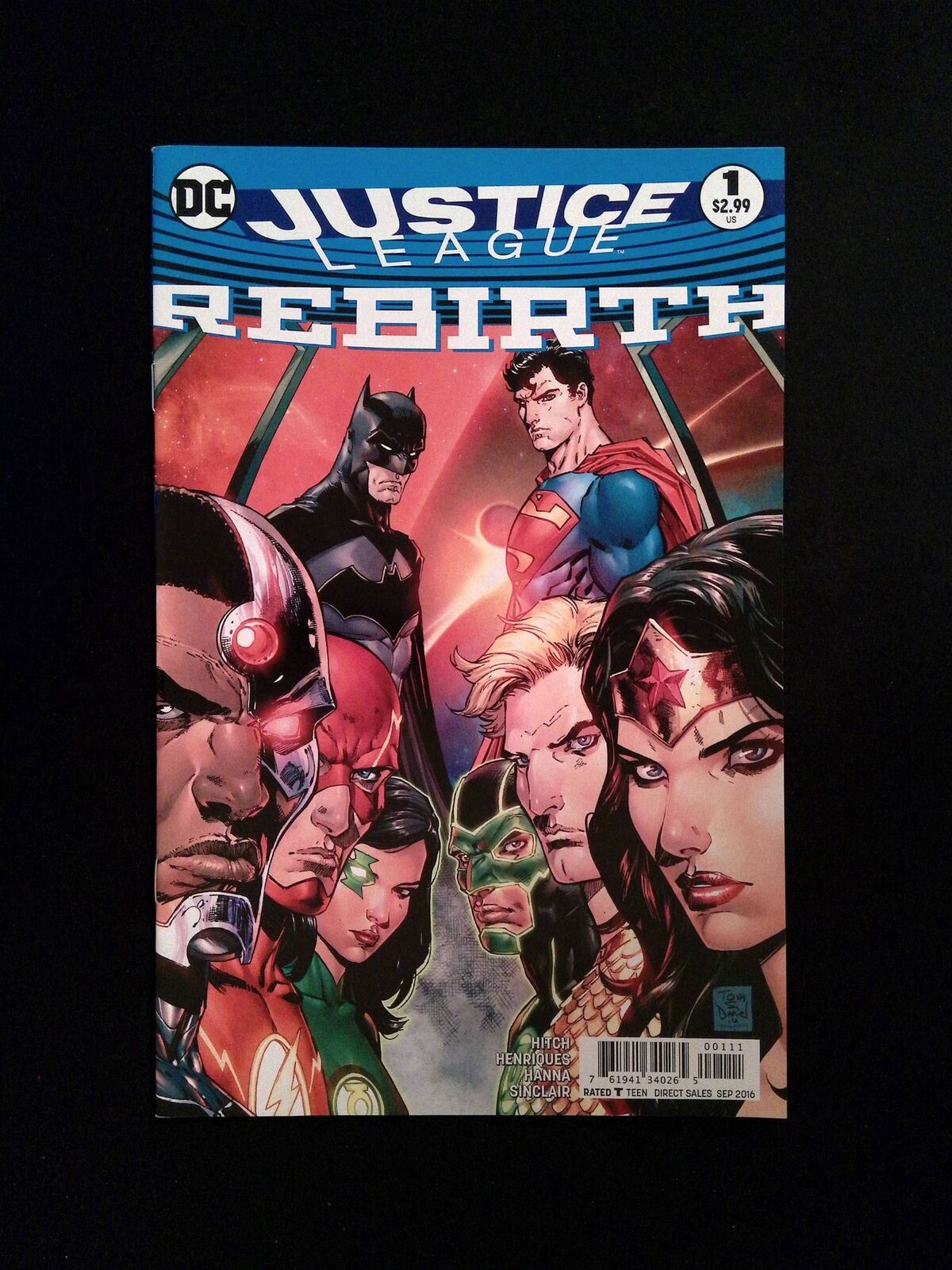 Justice League Rebirth #1 DC Comics 2016 VF/NM