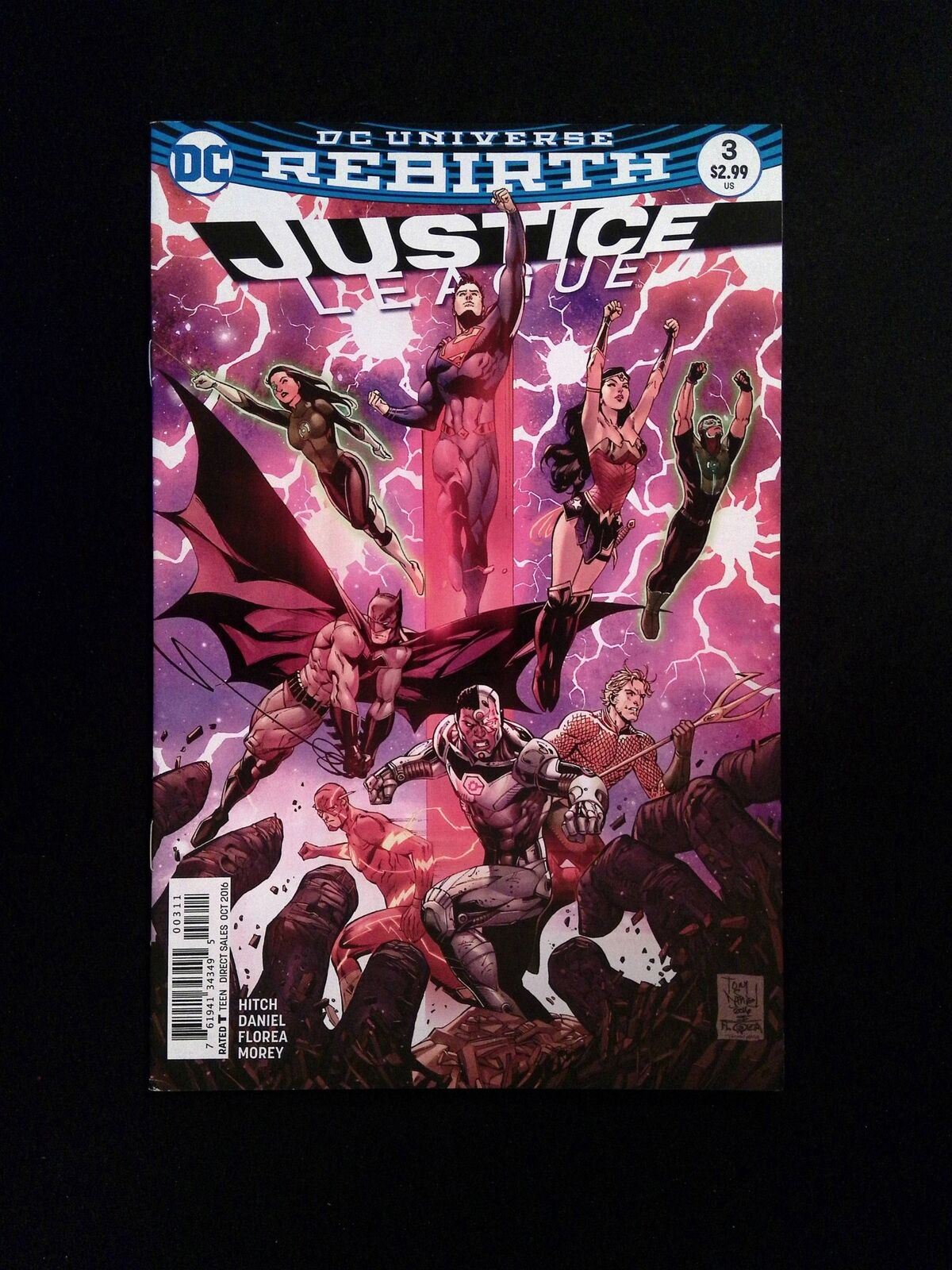 Justice League #3 DC Comics 2016 VF+
