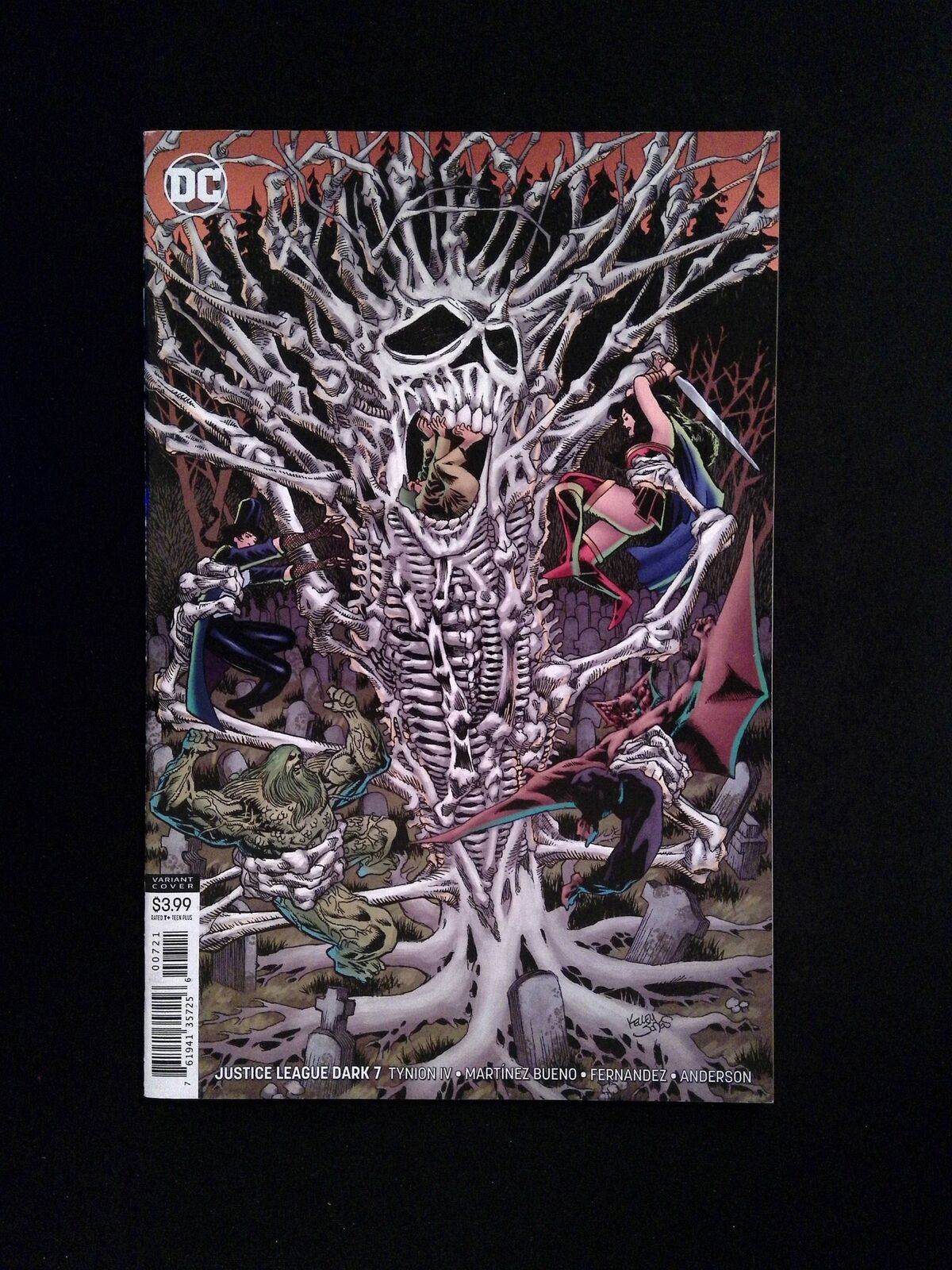 Justice League Dark #7 DC Comics 2019 NM Jones Variant
