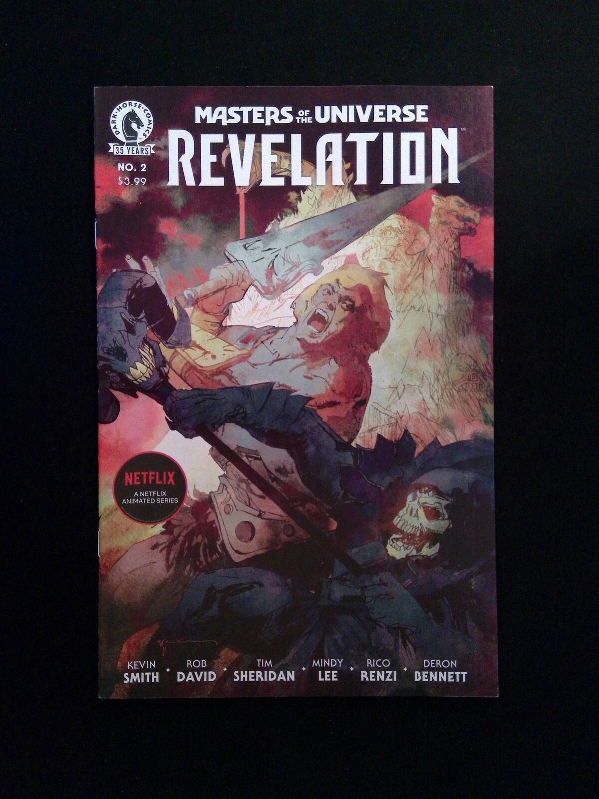 Masters Of The Universe Revelation #2B DC Comics 2021 NM Sienkiewicz Variant