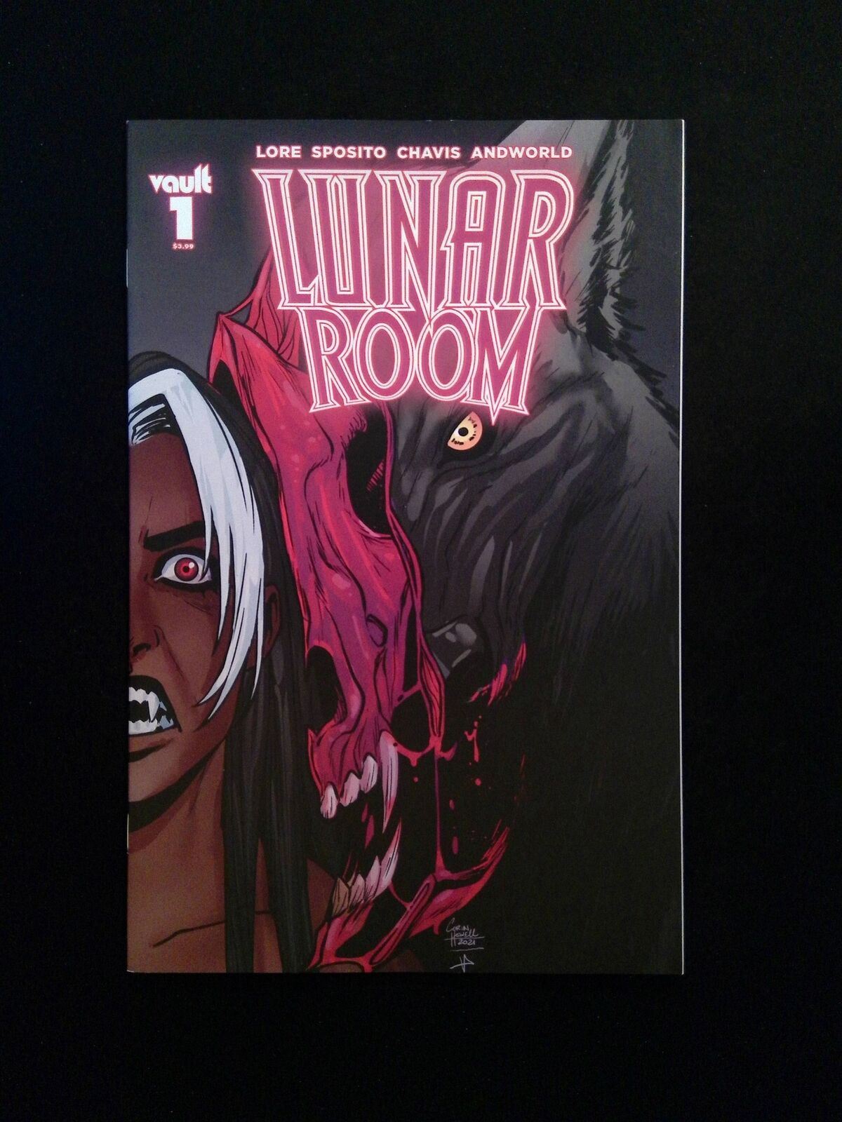 Lunar Room #1B Vault Comics 2021 NM Simmonds Variant