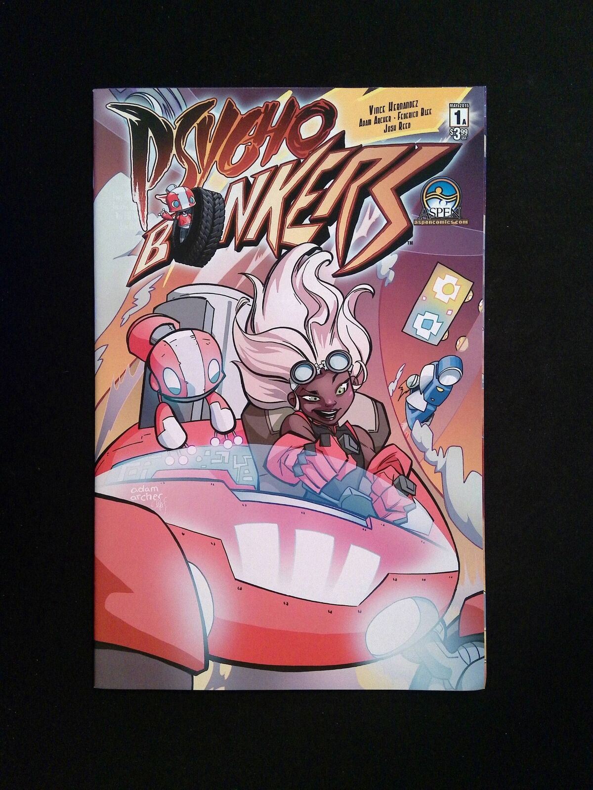 Psycho Bonkers #1 ASPEN Comics 2015 NM+