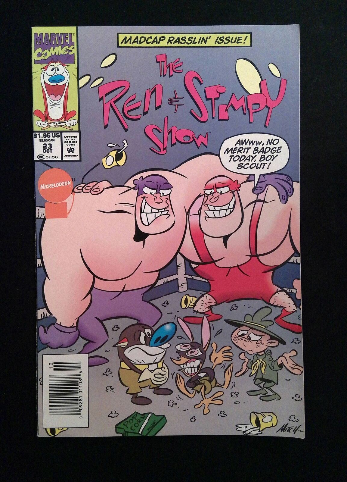 Ren & Stimpy Show #23 MARVEL Comics 1994 VF NEWSSTAND