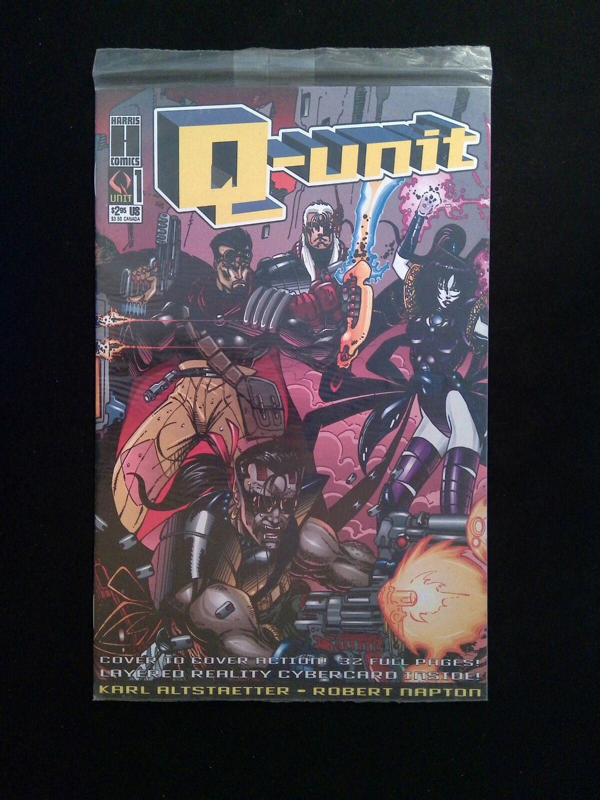 Q-Unit #1P AVATAR Comics 1993 VF/NM