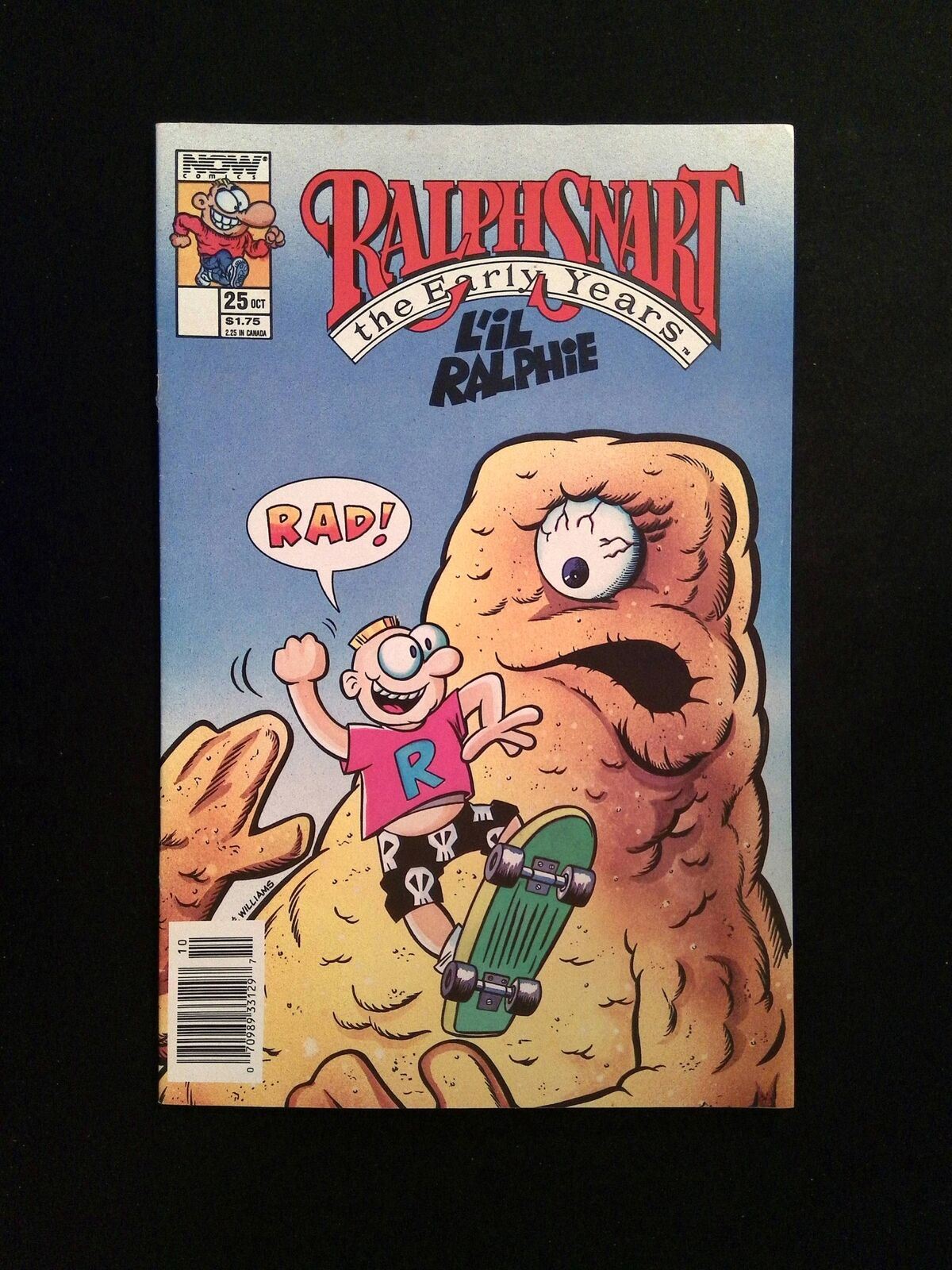 Ralph Snart Adventure #25 NOW Comics 1990 VF- NEWSSTAND