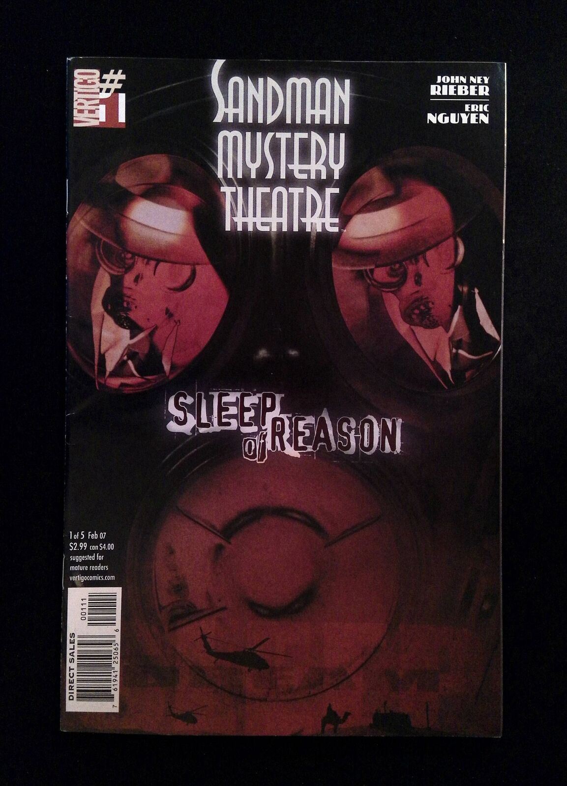 Sandman Mystery Theatre Sleep of Reason #1 DC/Vertigo Comics 2007 VF+