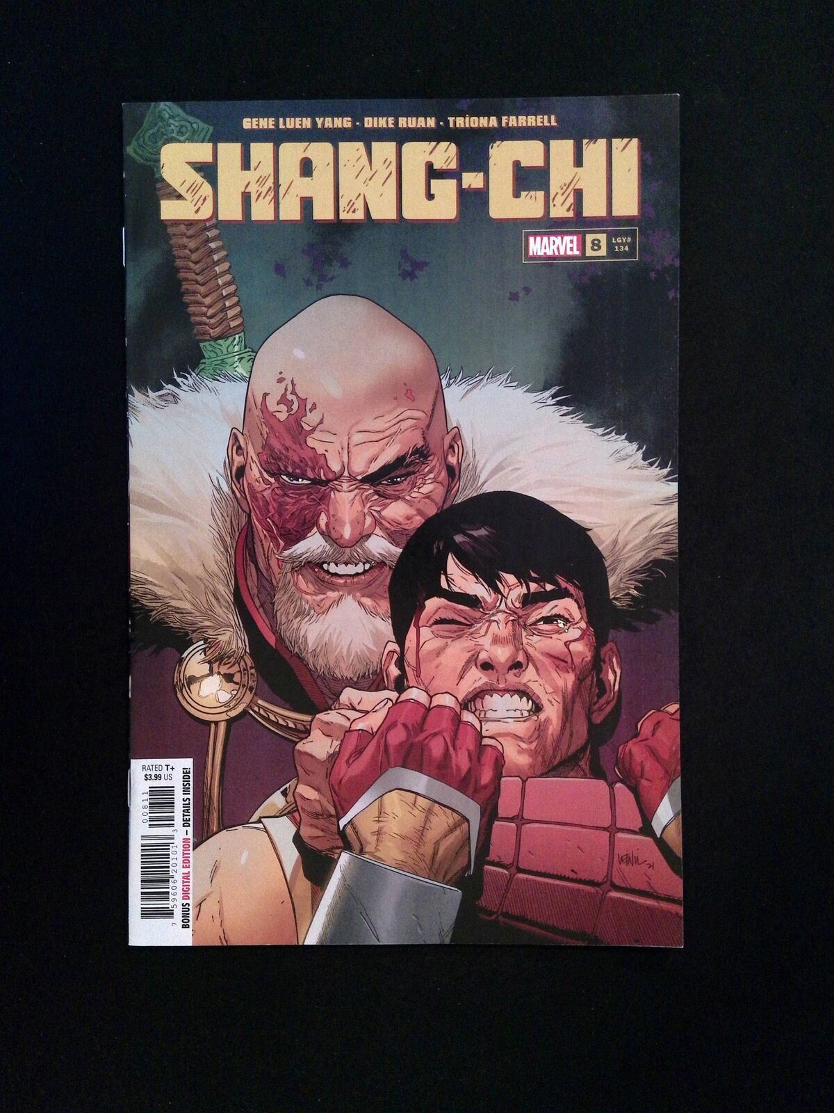 Shang-Chi #8 Marvel Comics 2022 VF+