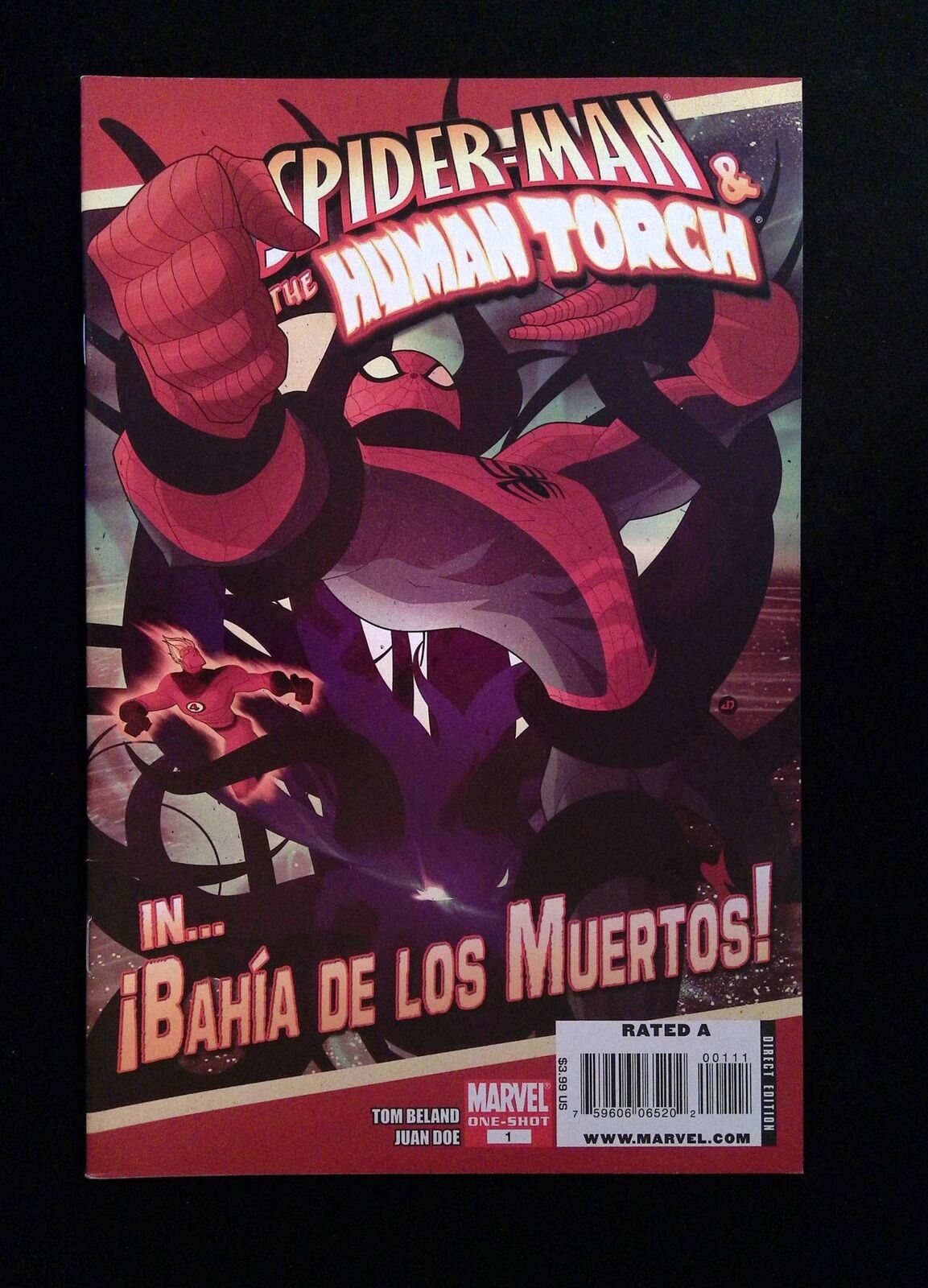 Spider-Man The Human Torch #1 MARVEL Comics 2009 VF+