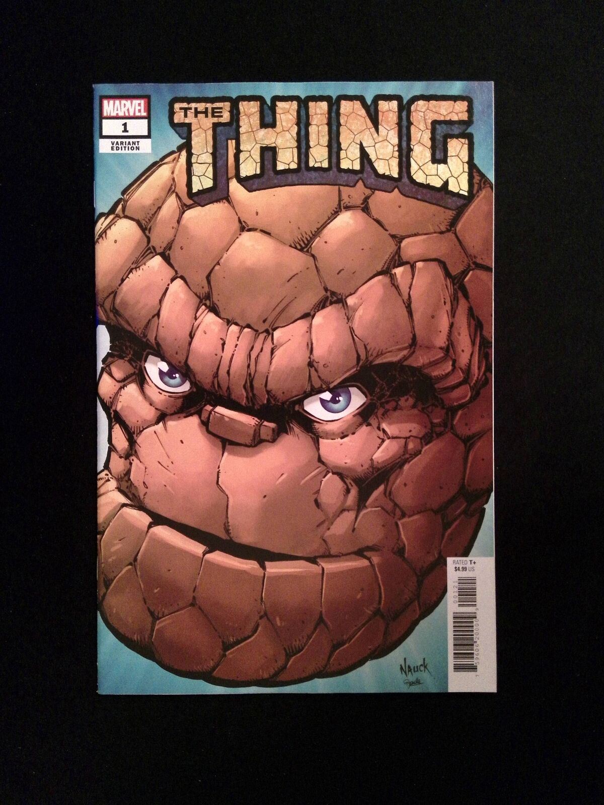 Thing #1B (3RD SERIES) MARVEL Comics 2021 NM Nauck Variant