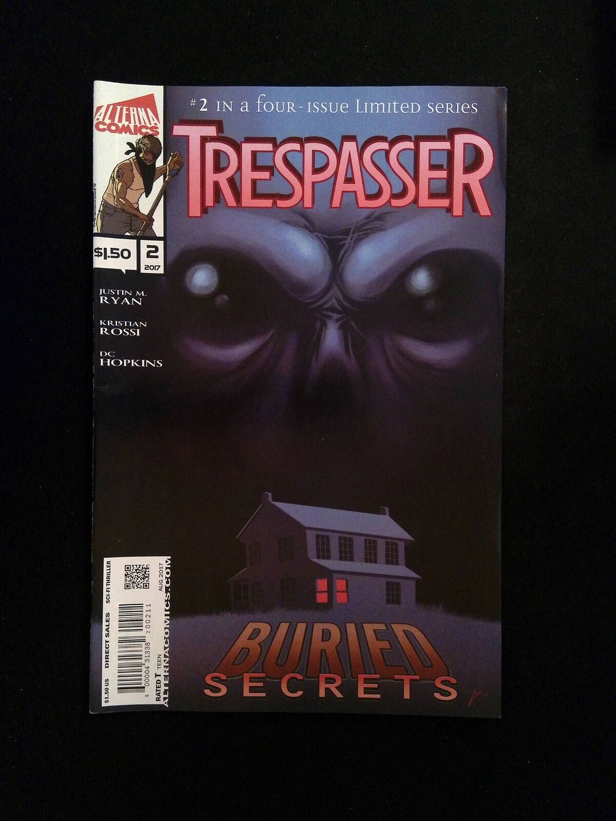 Trespasser #2 ALTERNA Comics 2017 VF+