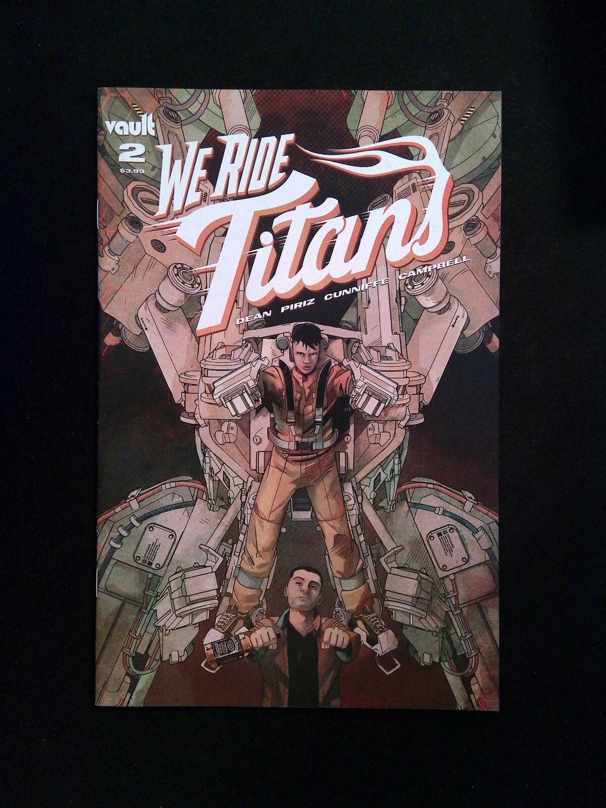 We Ride Titans #2 Vault Comics 2022 VF/NM