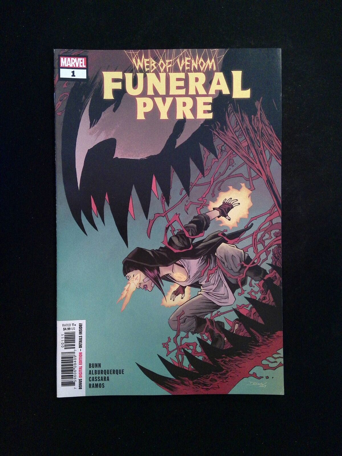 Web of Venom Funeral Pyre #1 MARVEL Comics 2019 NM-