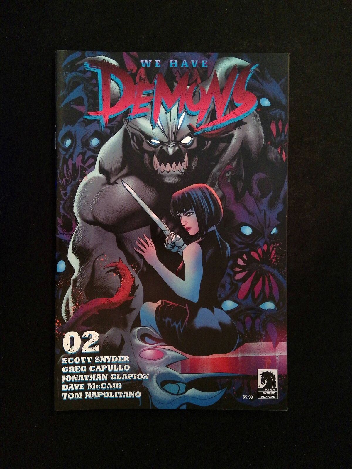 We Have Demons #2B DARK HORSE Comics 2022 NM MANAPUL VARIANT