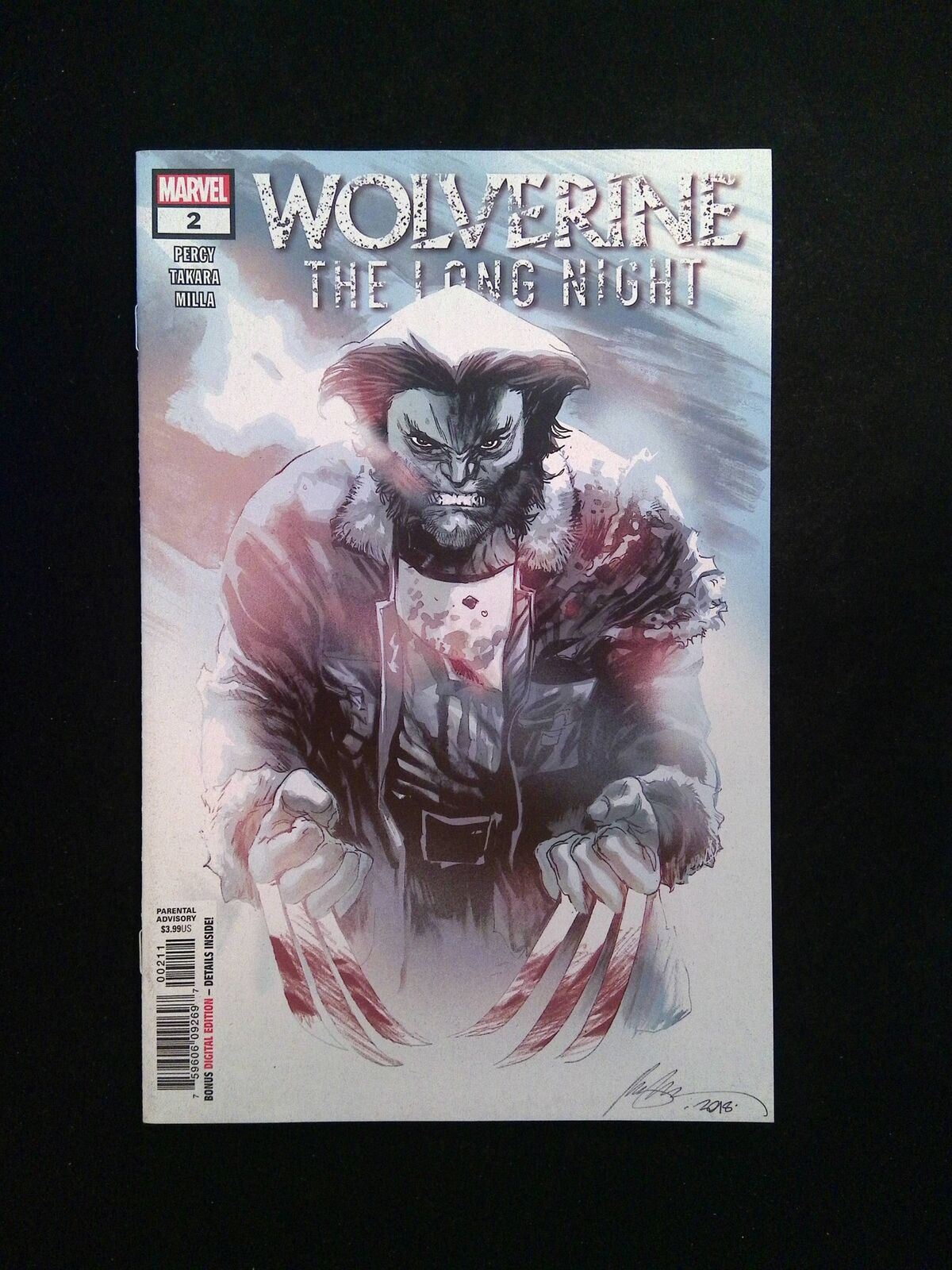 Wolverine The Long Night #2 Marvel Comics 2019 VF+