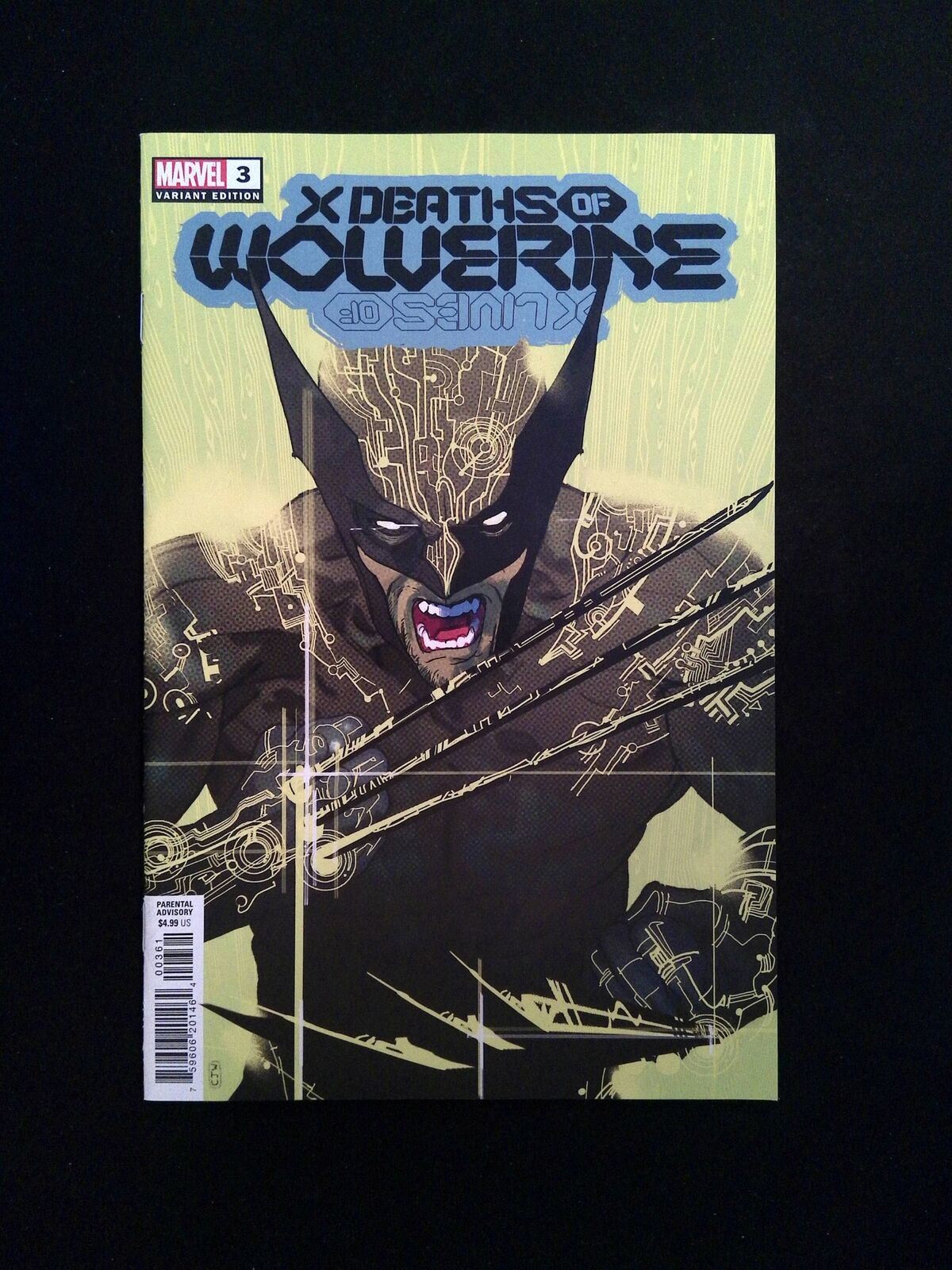 X Deaths Of Wolverine #3F Marvel Comics 2022 NM- Ward Variant