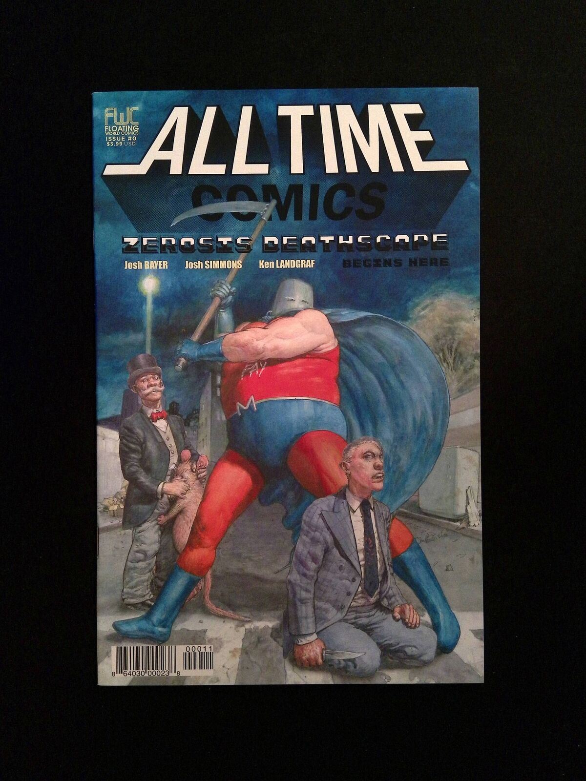 All Time Comics Zerosis Deathscape #0 Floating World Comics 2019 NM