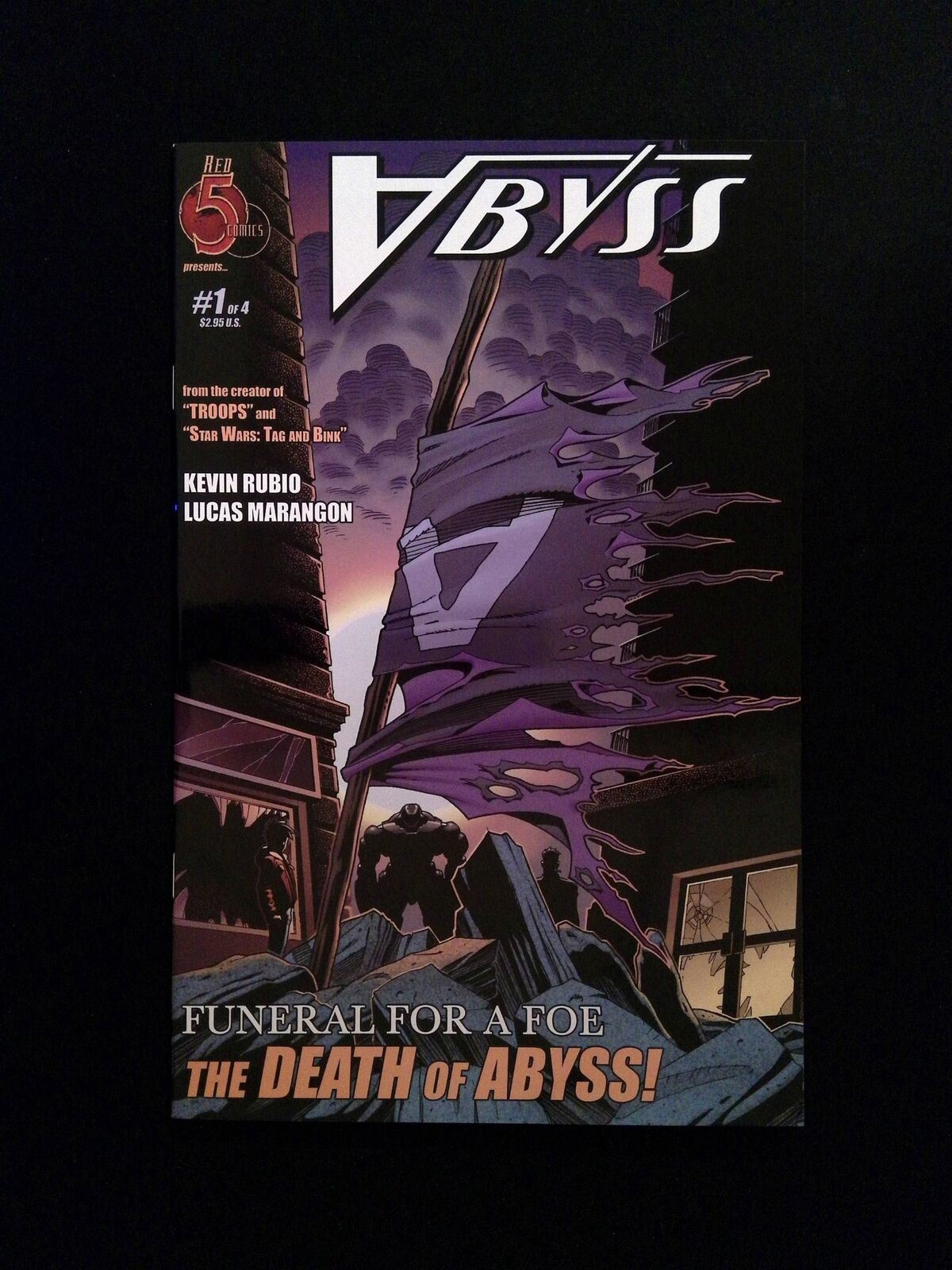 Abyss #1B RED 5 Comics 2007 NM+