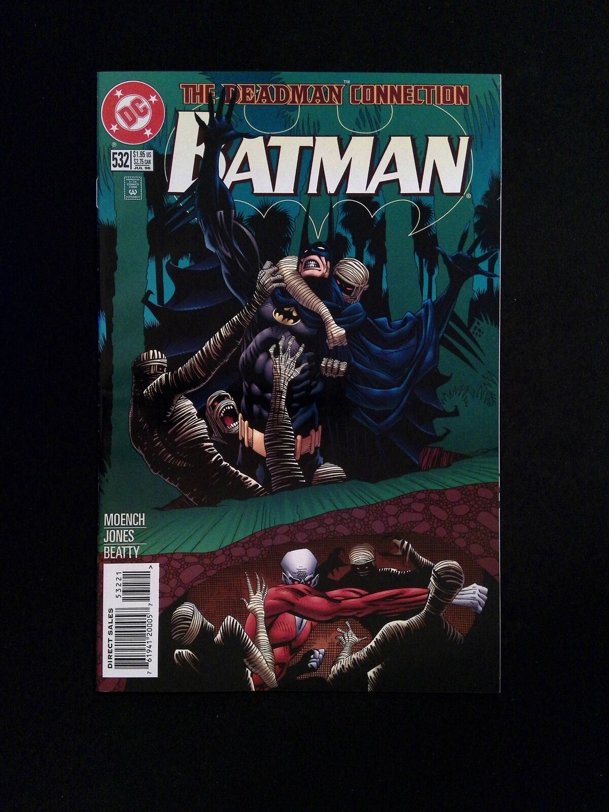 Batman #532N DC Comics 1996 NM- Newsstand Does not glow in the dark