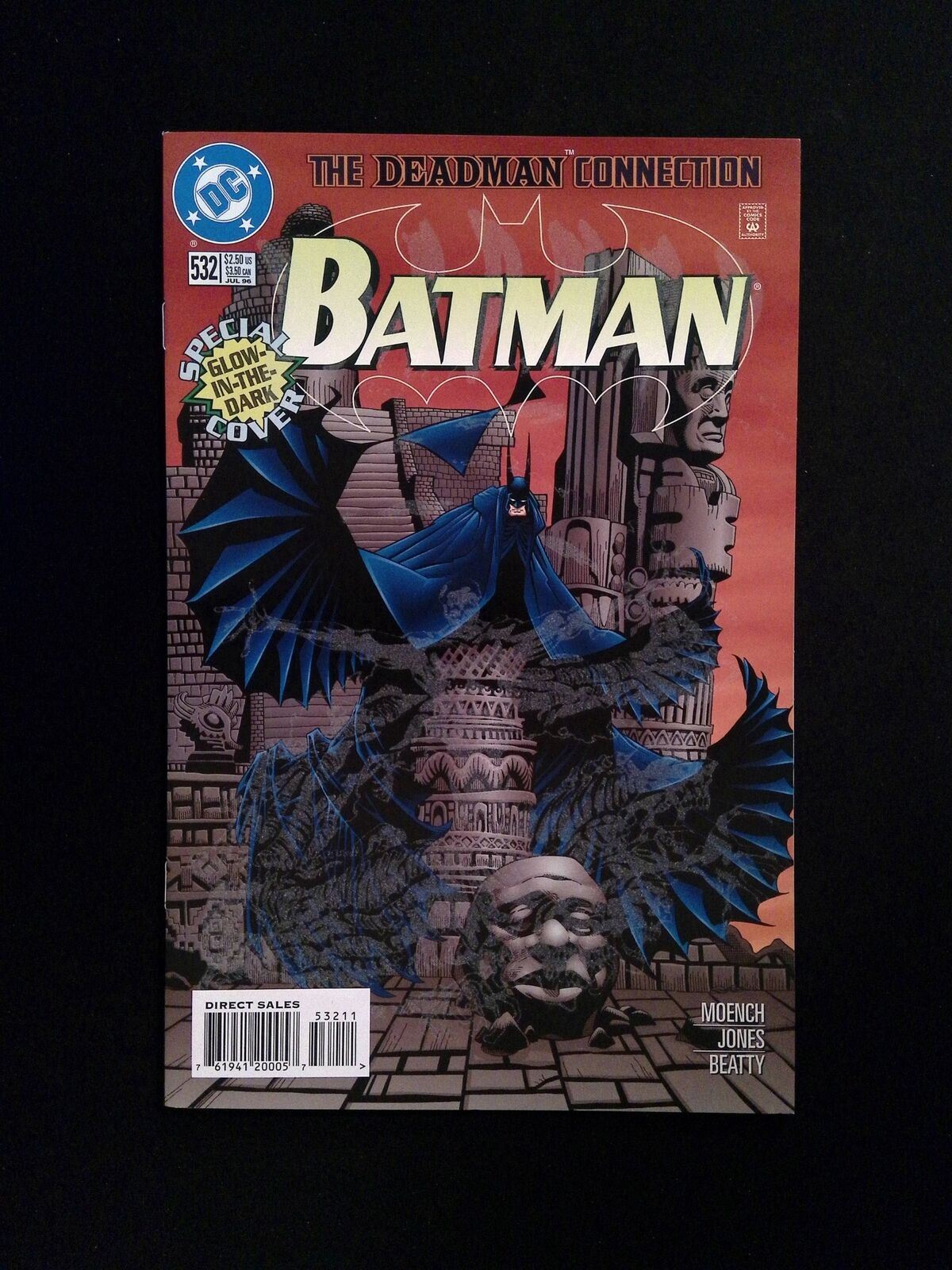 Batman #532D DC Comics 1996 NM Glow in the dark