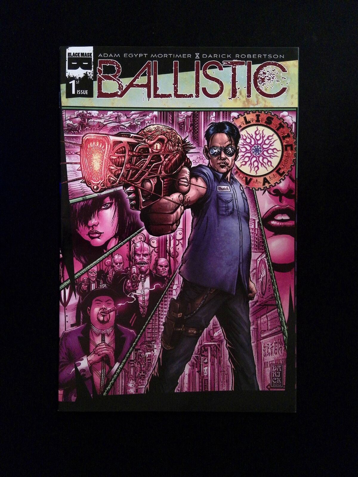 Ballistic #1 BLACK MASK Comics 2013 VF/NM