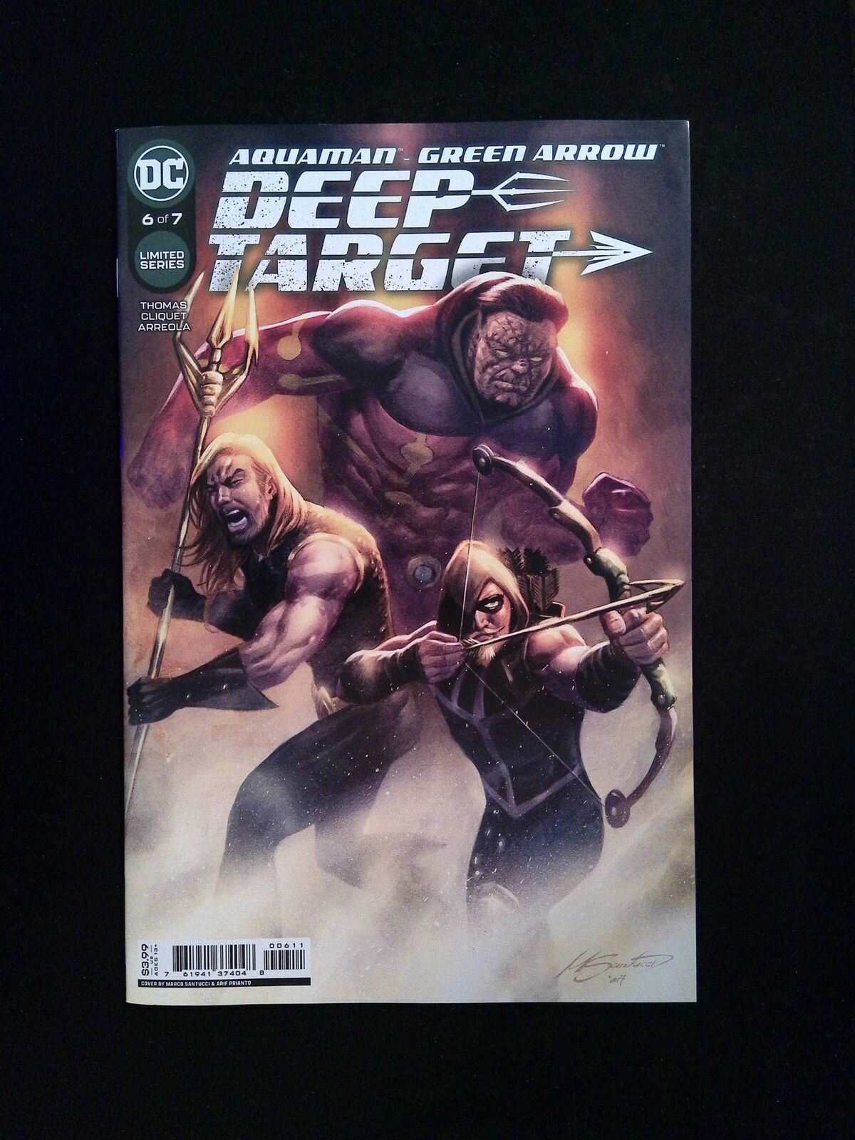 Aquaman Green Arrow Deep Target #6 DC Comics 2022 NM