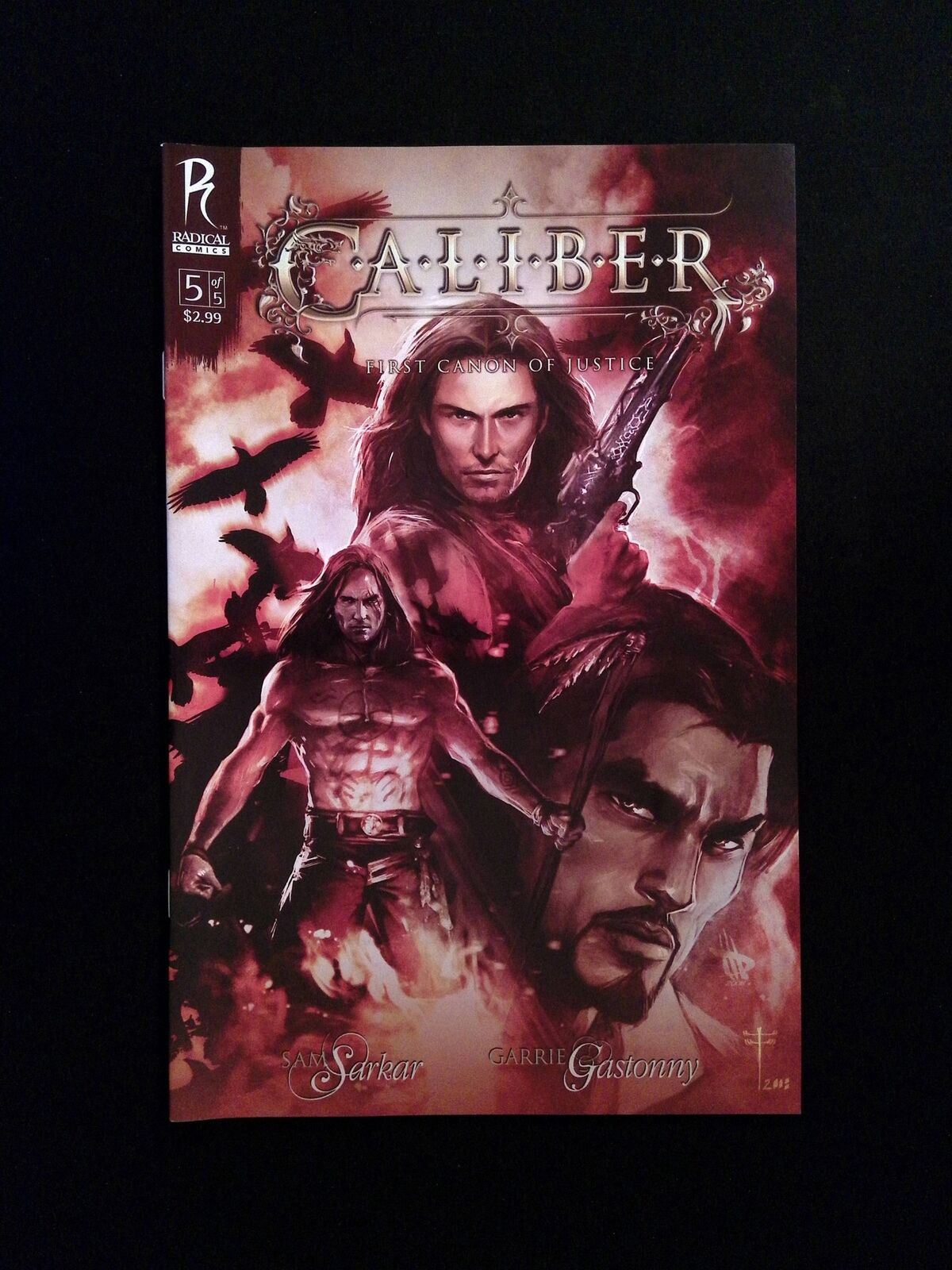 Caliber #5B RADICAL Comics 2008 NM-