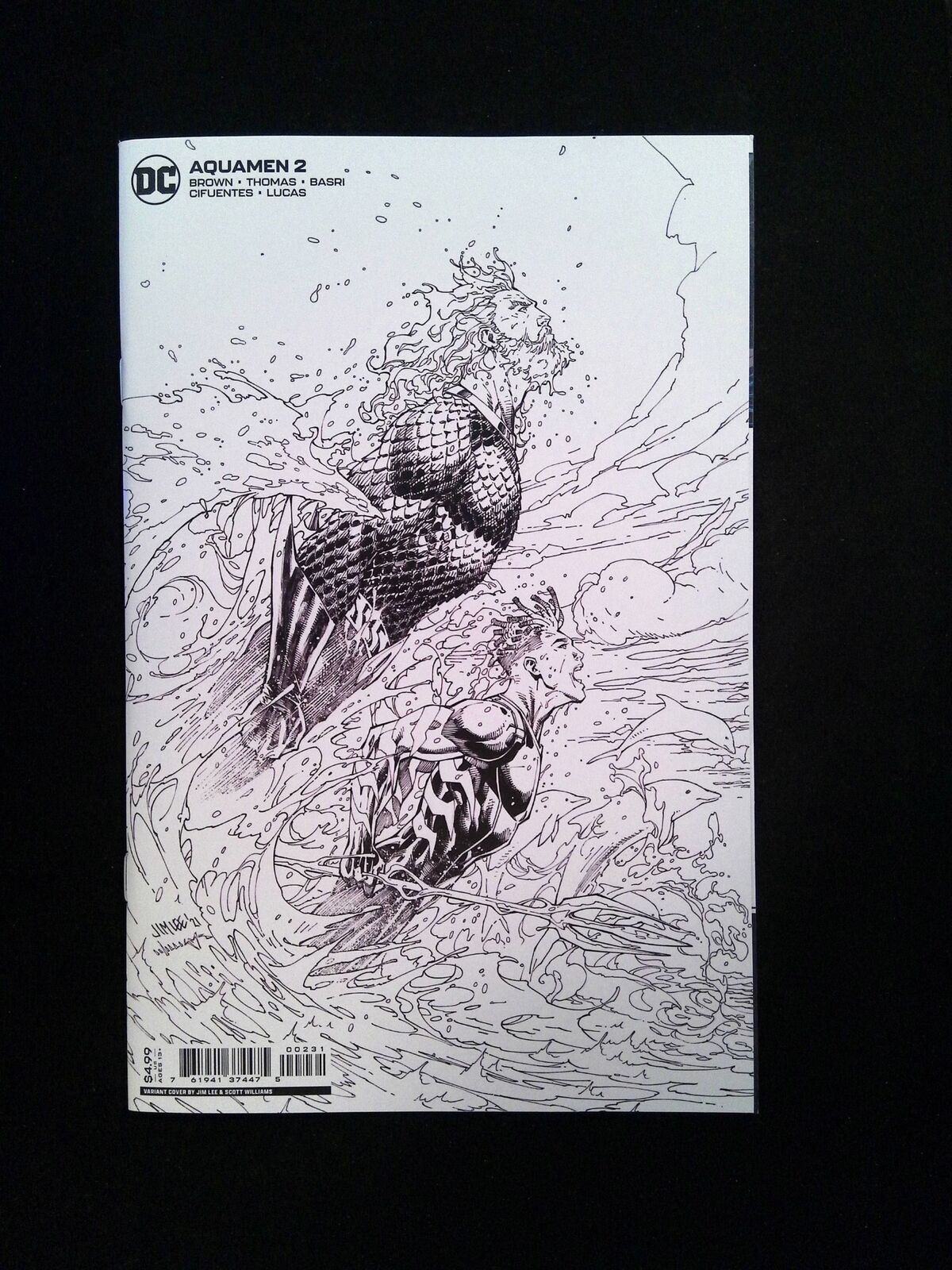 Aquamen #2C DC Comics 2022 NM+ LEE VARIANT