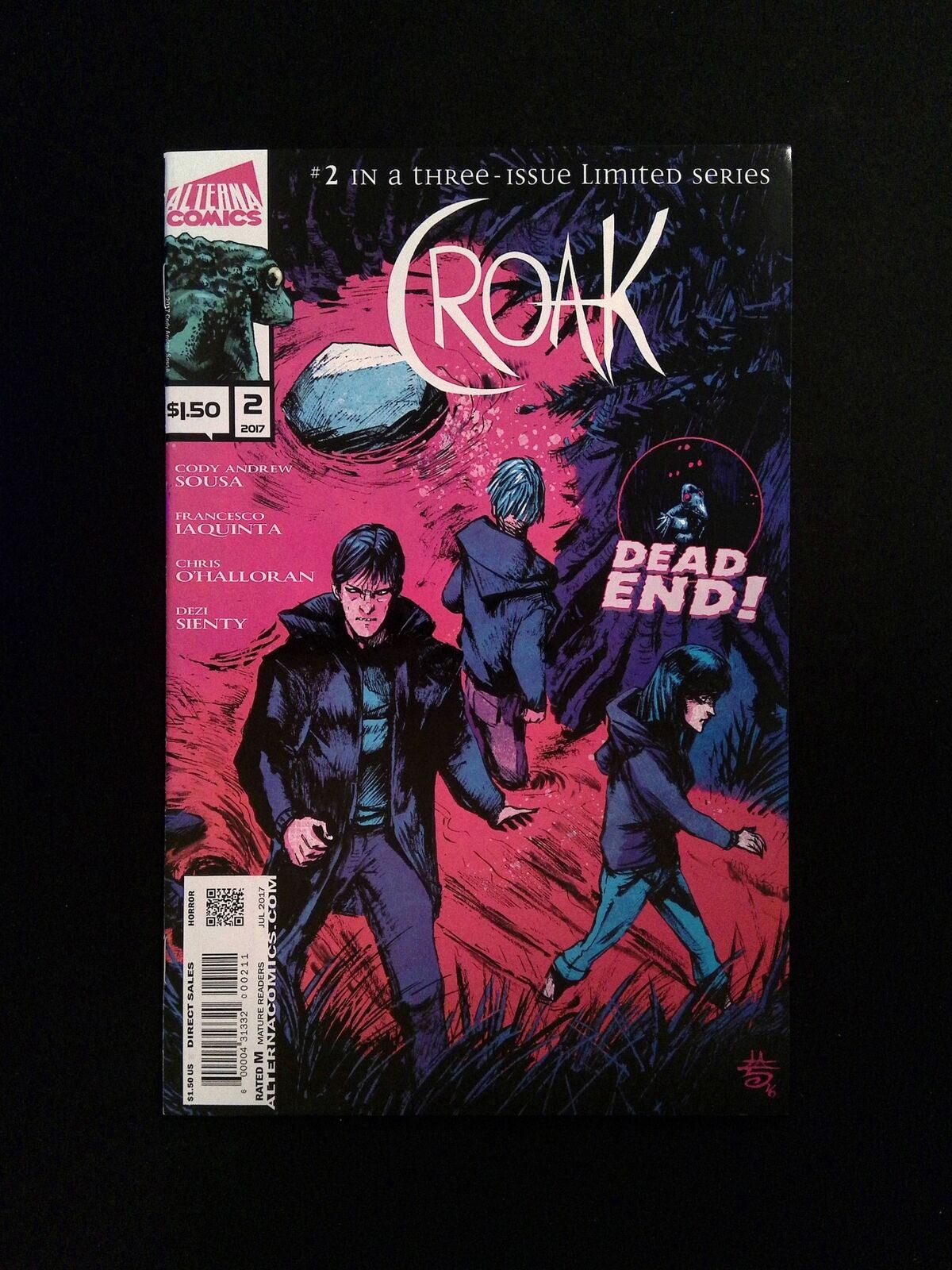 Croak #2 Alterna Comics 2017 VF/NM