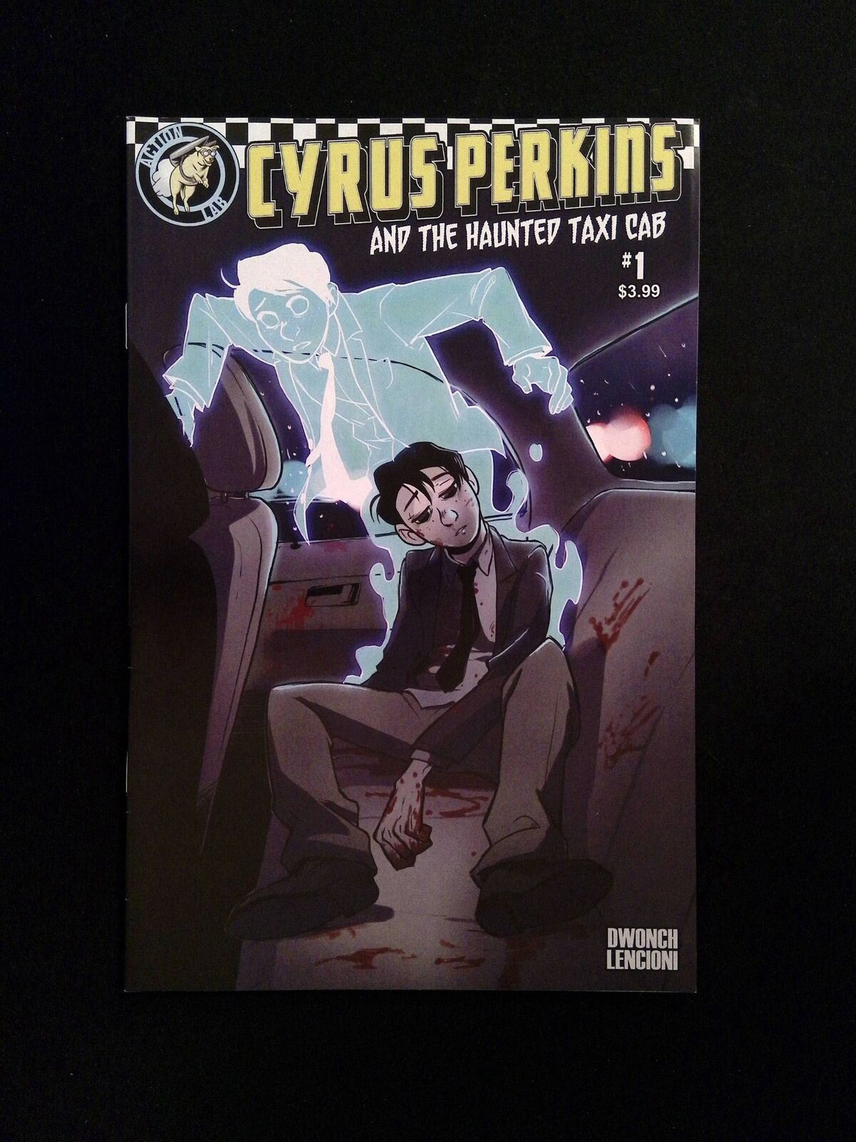 Cyrus Perkins and the Haunted Taxi Cab #1 Action Lab Comics 2015 VF+