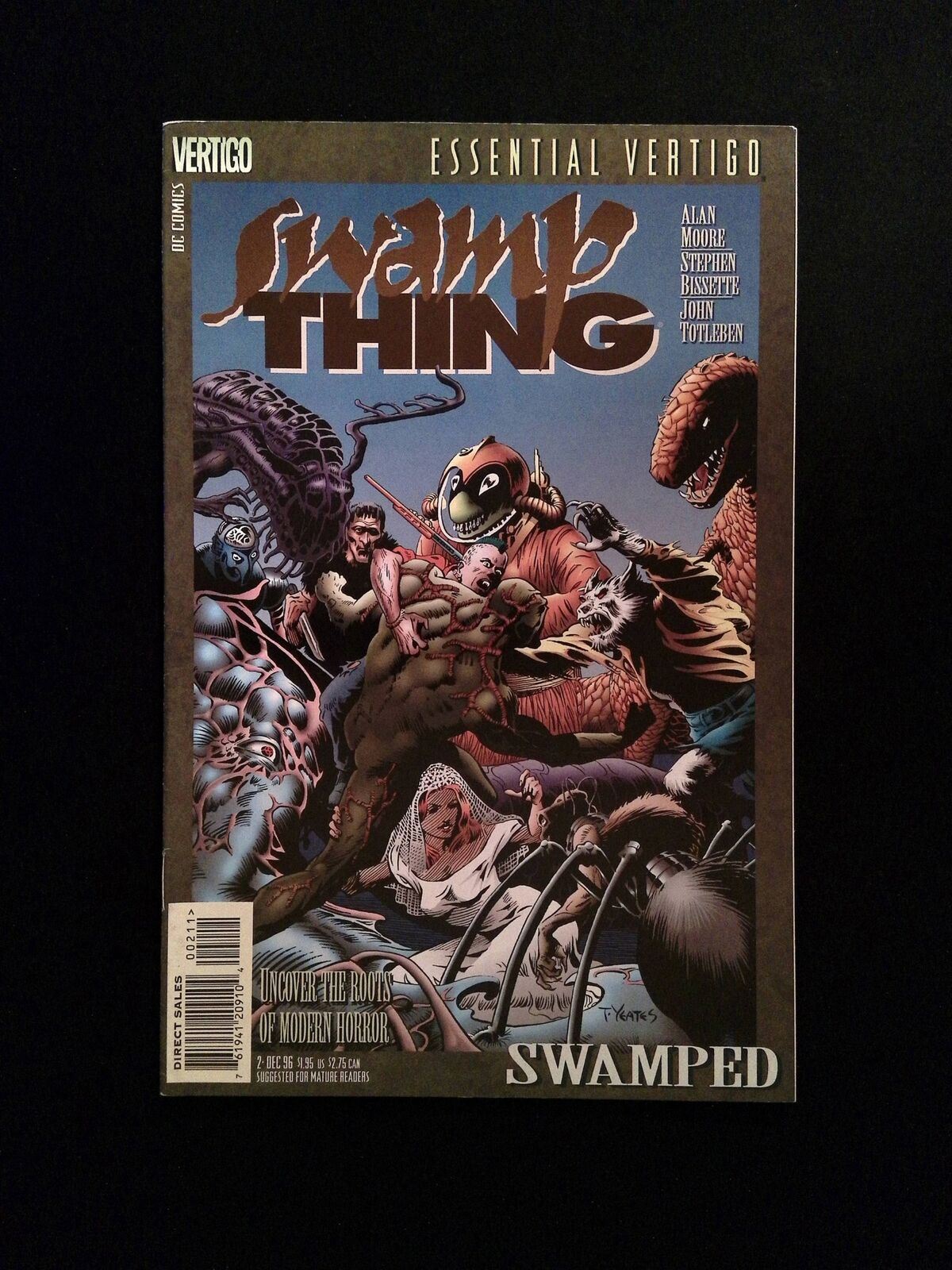 Essential Vertigo Swamp Thing #2 VERTIGO Comics 1996 VF+