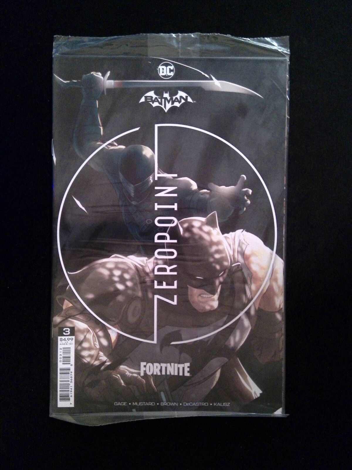 Batman Fortnite Zero Point #3D DC Comics 2021 NM 2nd Printing