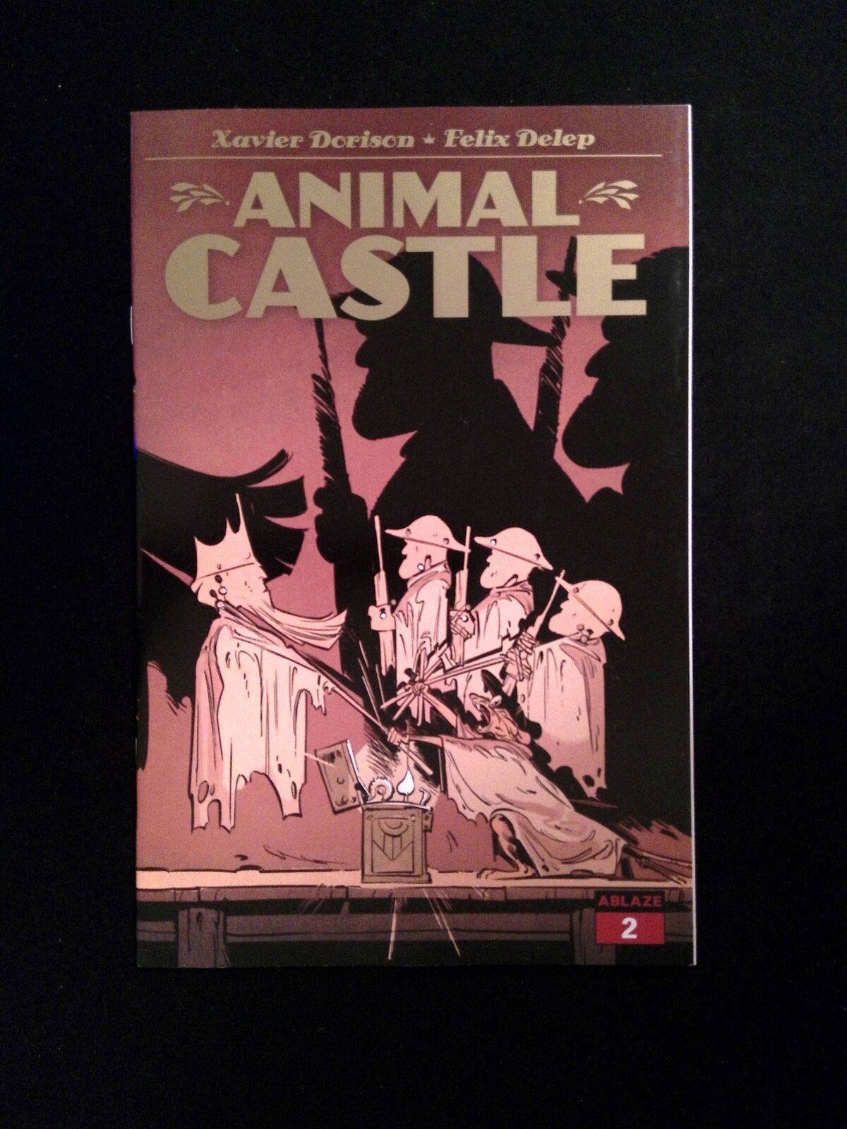 Animal Castle #2B ABLAZE Comics 2022 VF/NM DELEP VARIANT
