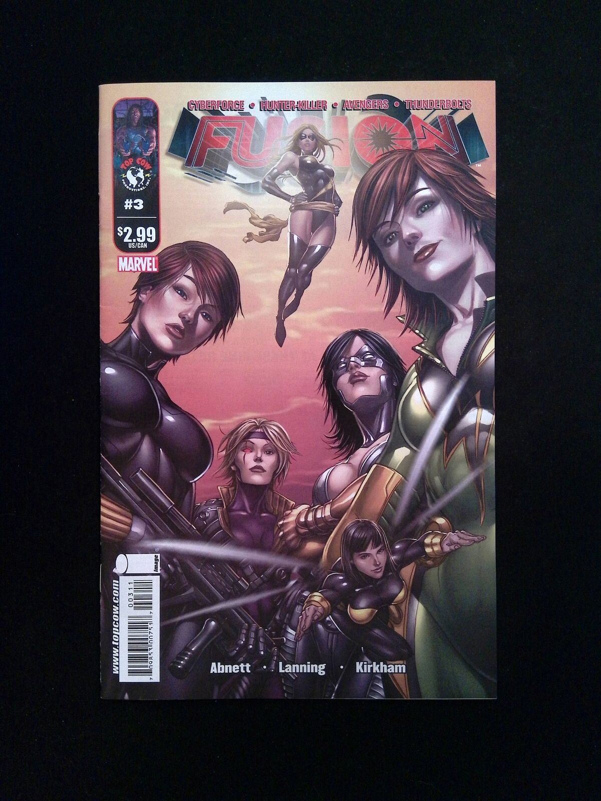 Fusion #3 Top Cow Comics 2009 VF+