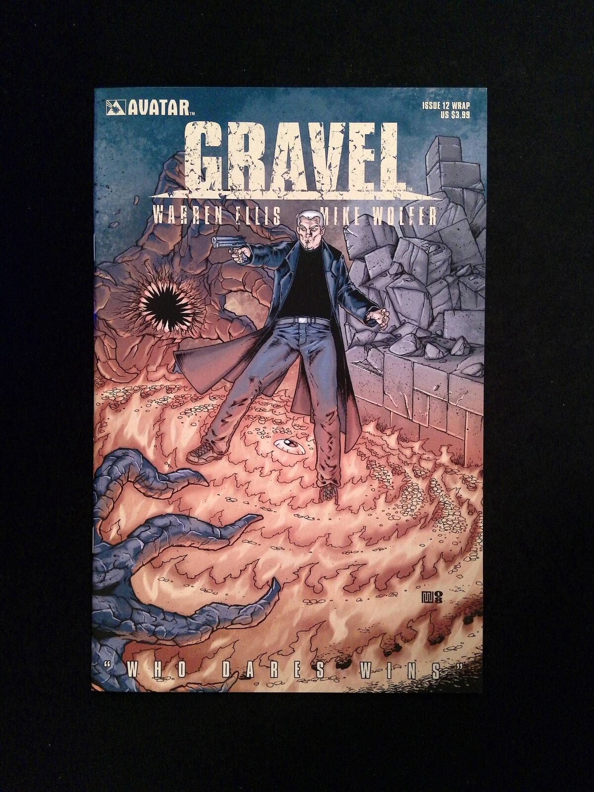 Gravel #12 Avatar Comics 2009 NM Wolfer Variant