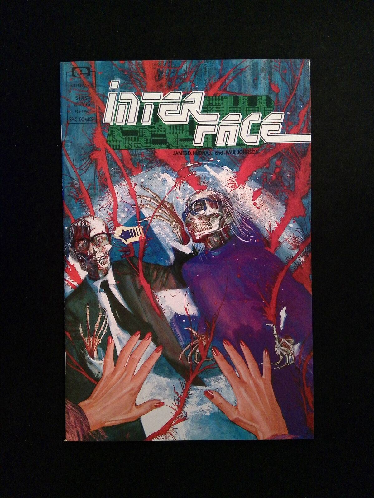 Interface #2 Marvel/Epic Comics 1990 NM-