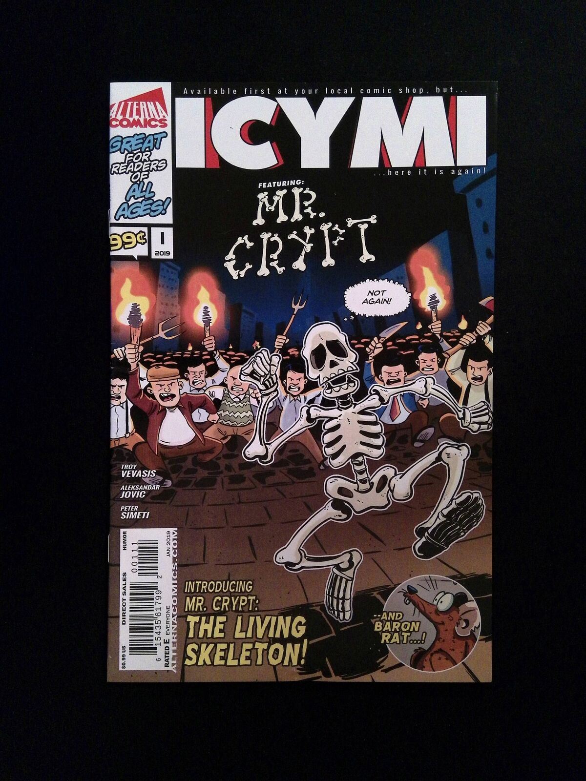 Icymi #1 ALTERNA Comics 2019 VF/NM