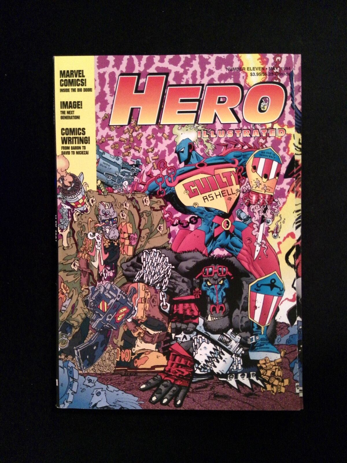 Hero Illustrated #11U Warrior Comics 1994 VF/NM
