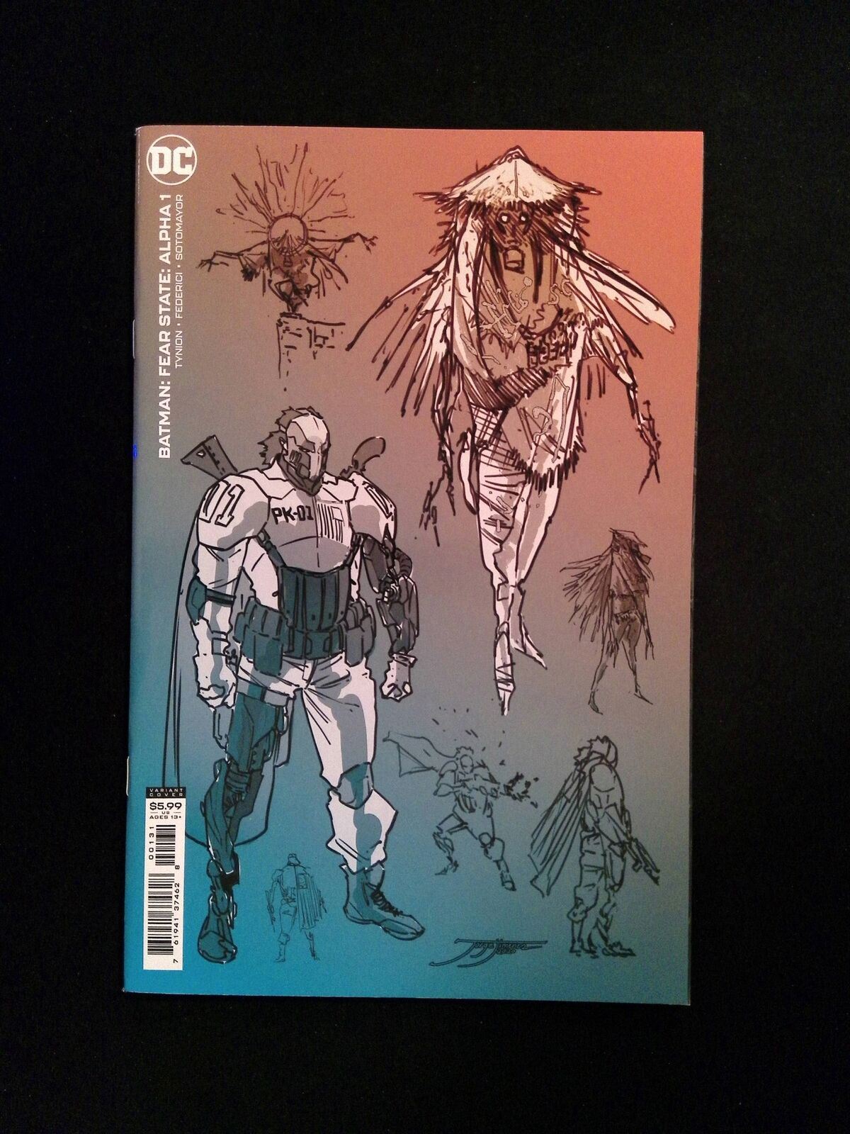 Batman Fear State Alpha #1C DC Comics 2021 NM+ JIMENEZ VARIANT