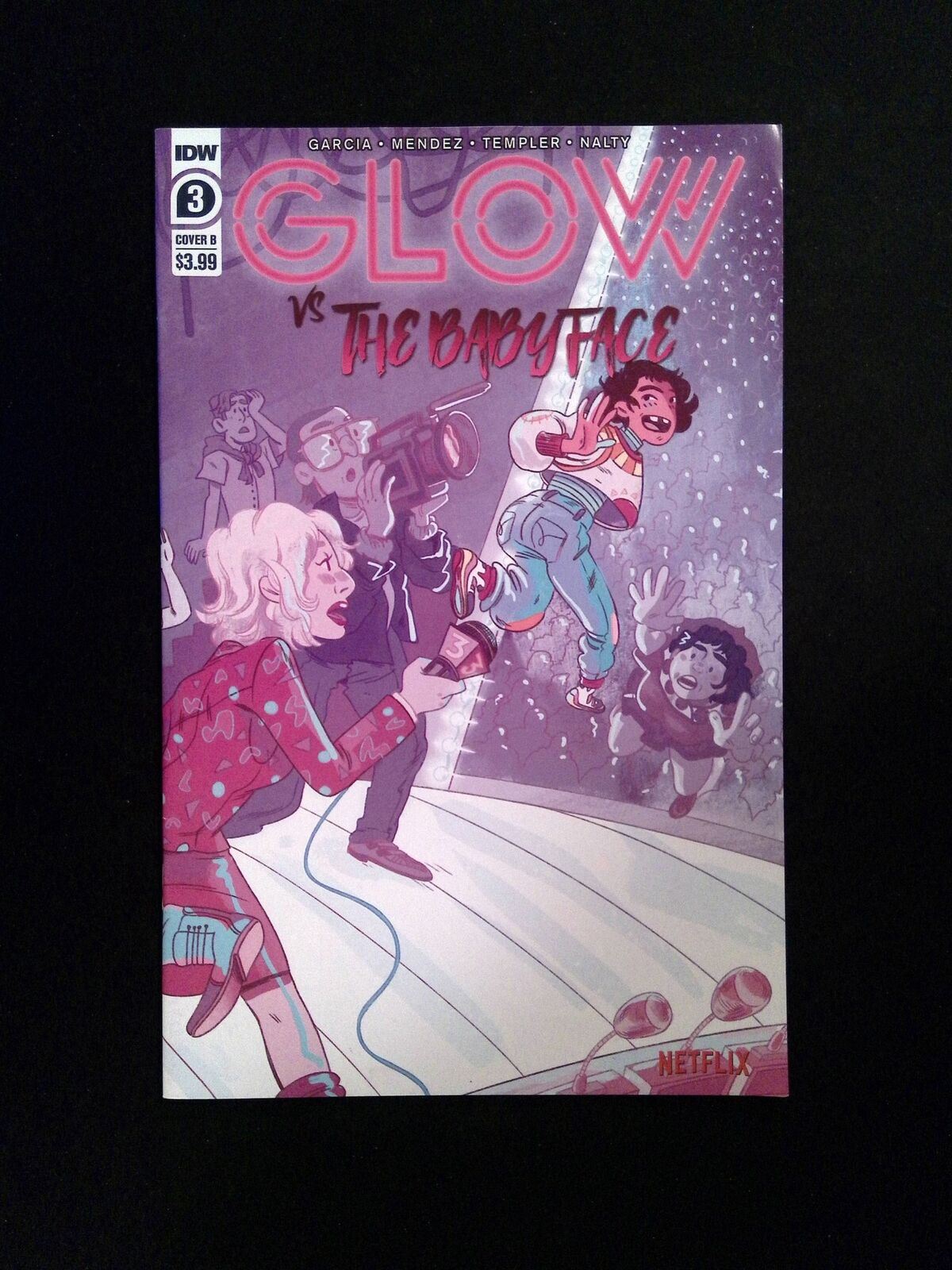 Glow Vs. The Babyface #3B IDW Comics 2020 NM-