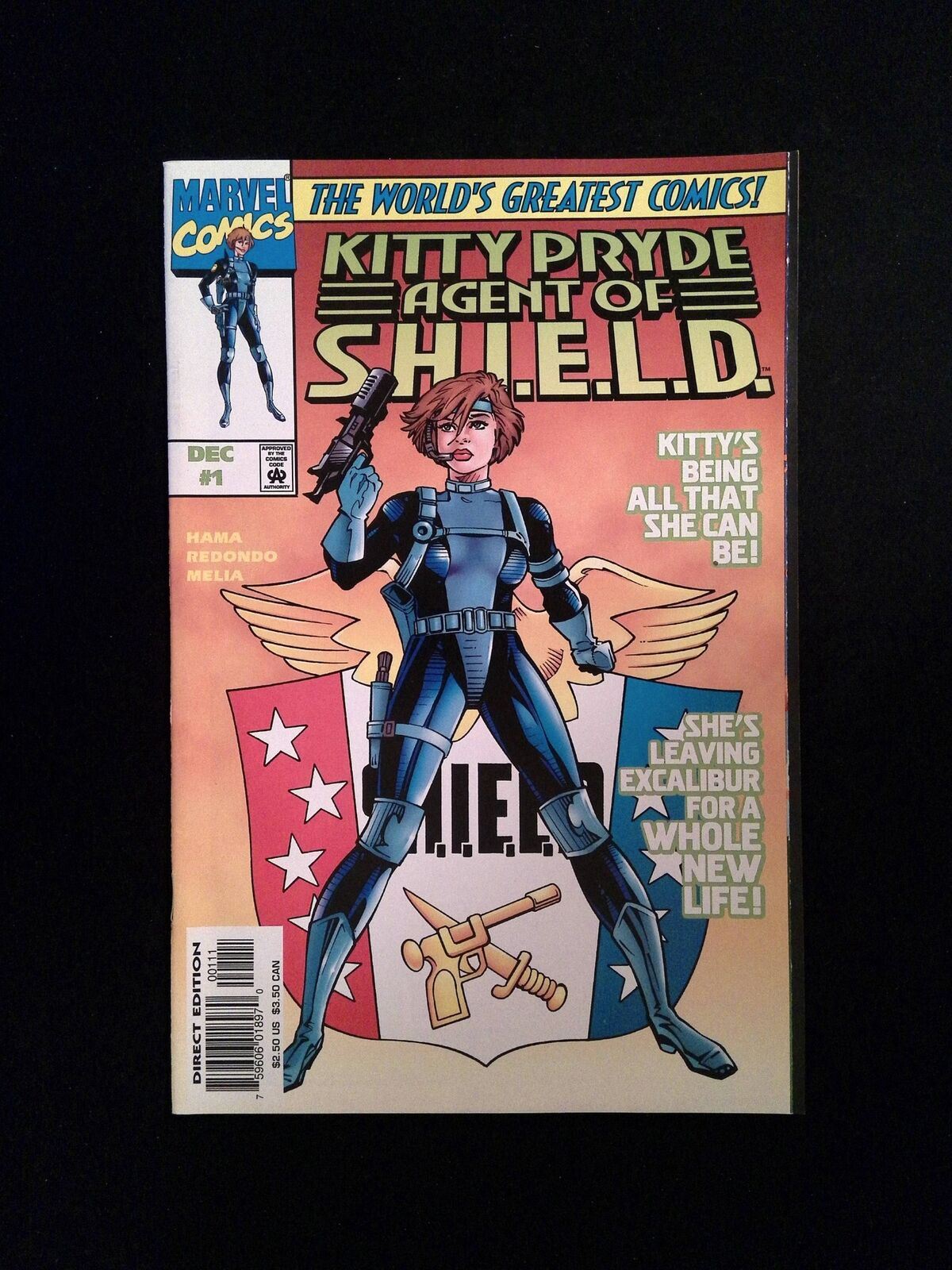 Kitty Pryde Agent of Shield #1 MARVEL Comics 1997 VF/NM