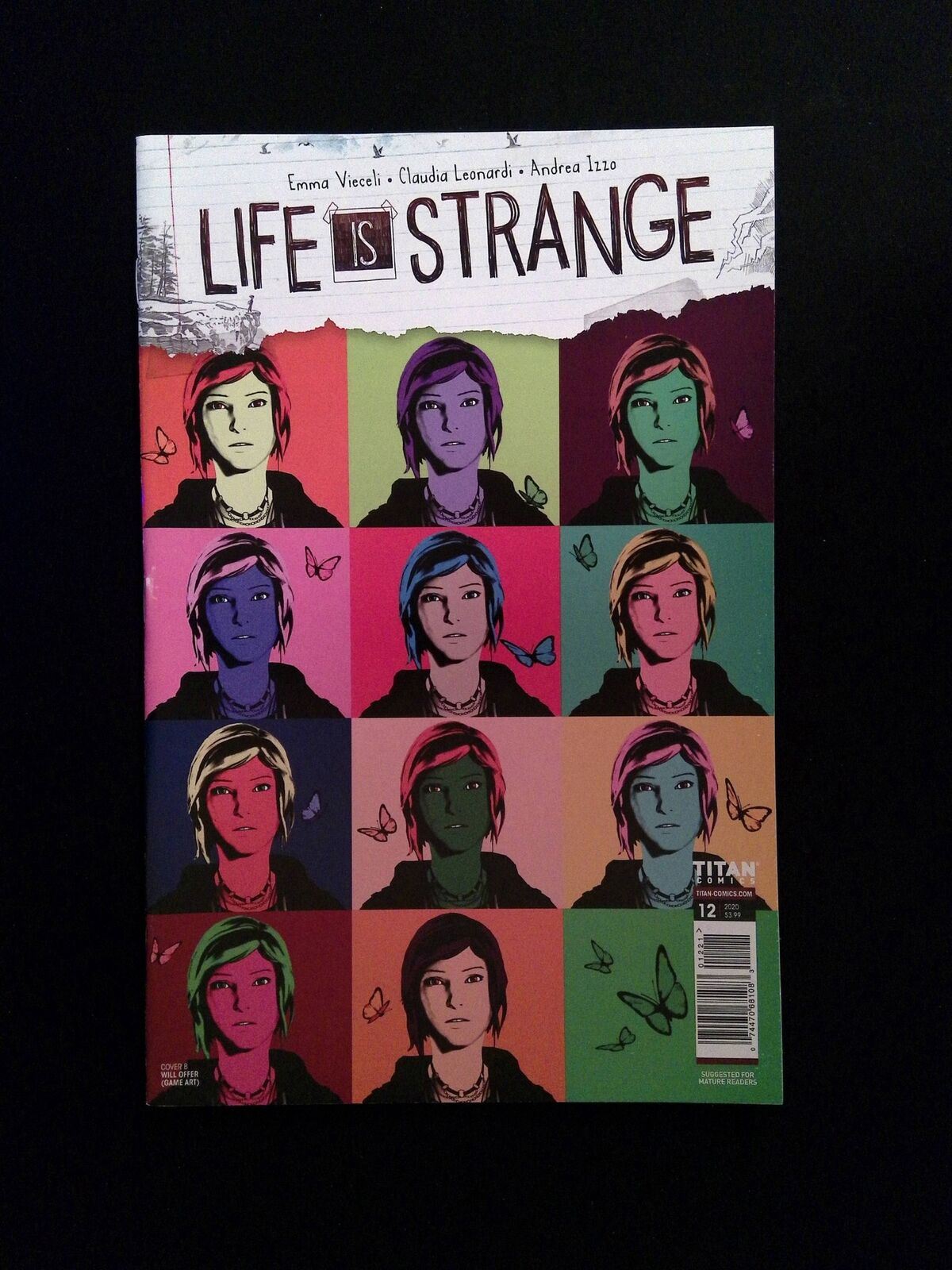 Life Is Strange #12B TITAN Comics 2020 NM- VIECELI VARIANT