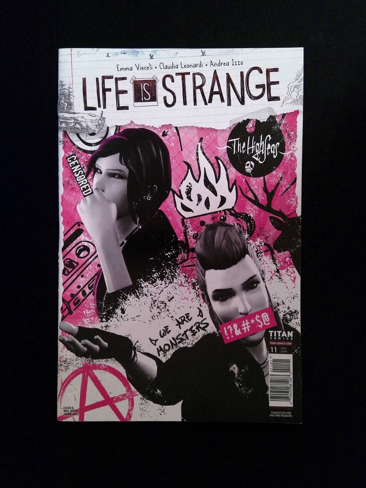 Life Is Strange #11B TITAN Comics 2020 NM VIECELI VARIANT