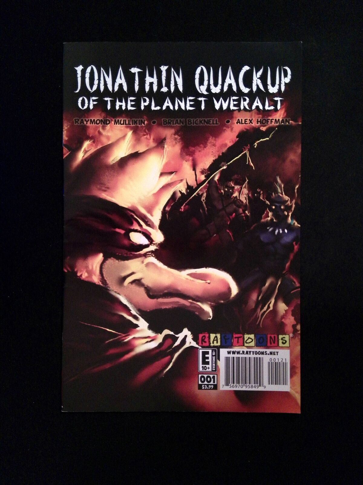 Jonathin Quackup of the Planet Weralt #1 Raytoons Comics 2017 VF+