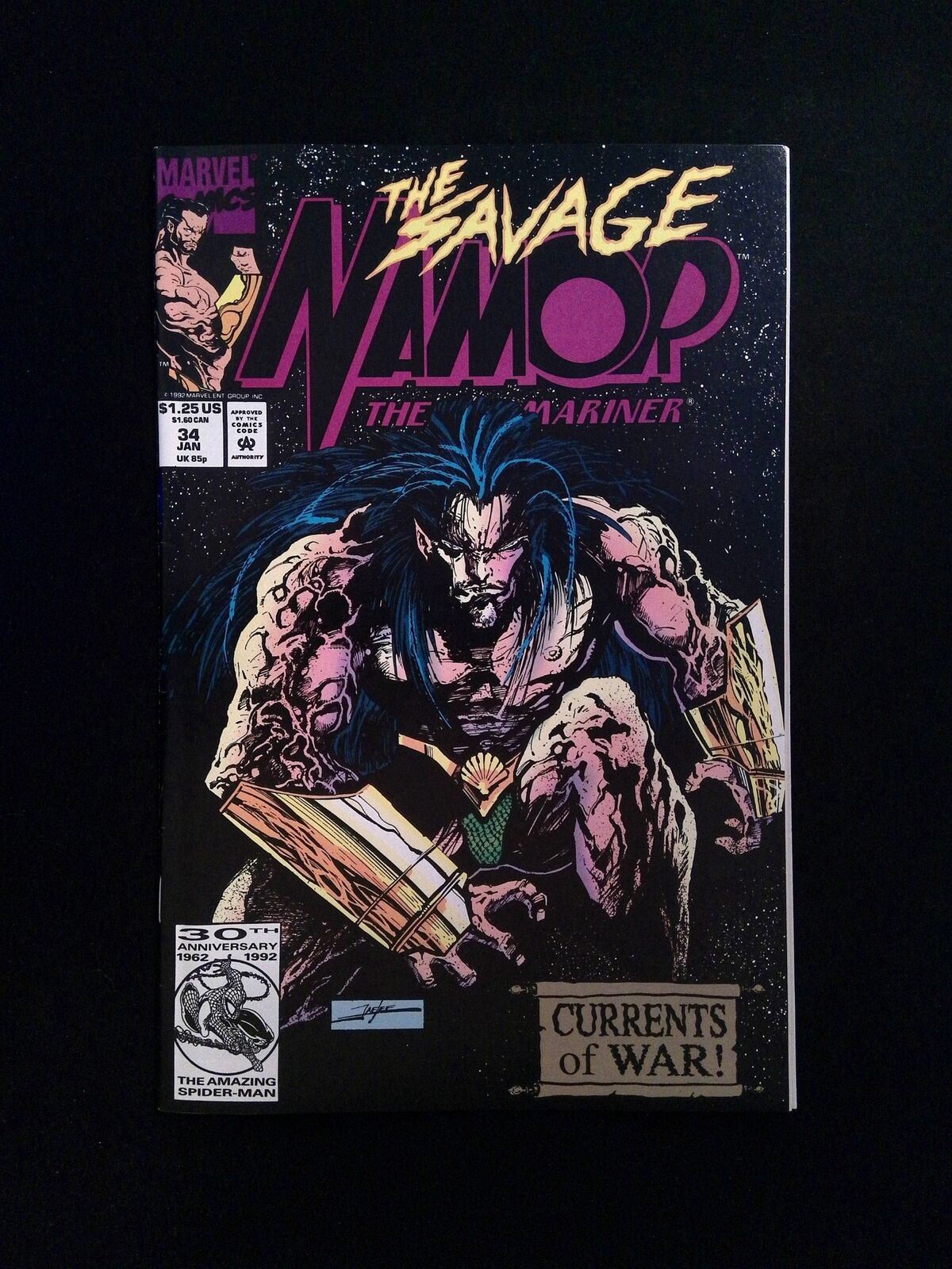 Namor the Sub-Mariner #34 Marvel Comics 1993 VF+